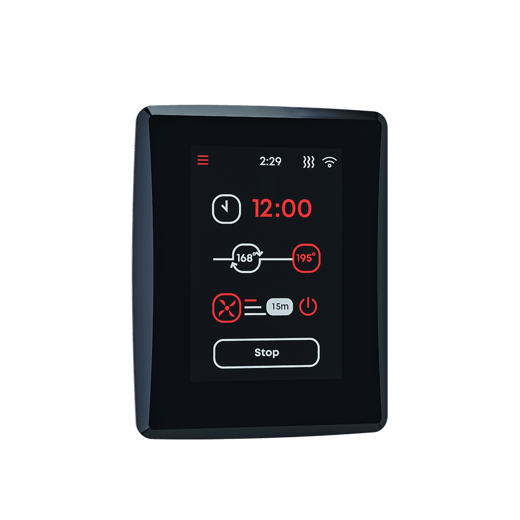 Sansum AirIQ Wi-Fi Control allows users to remotely monitor and adjust air quality and temperature settings in their homes using a smartphone app