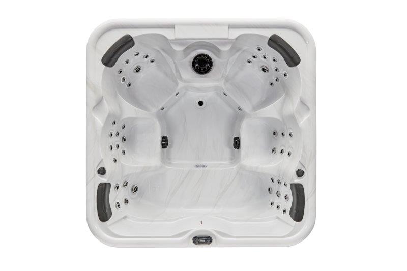 Eclipse 6 Person Hot Tub Spa with 51 Jets & Bluetooth WS-192, perfect for relaxation and entertainment in your backyard oasis
