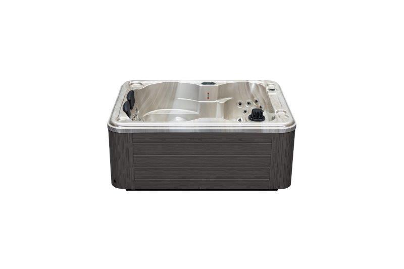 Cloud gray hot tub spa with 26 jets, lounger, and ozonator WS-291