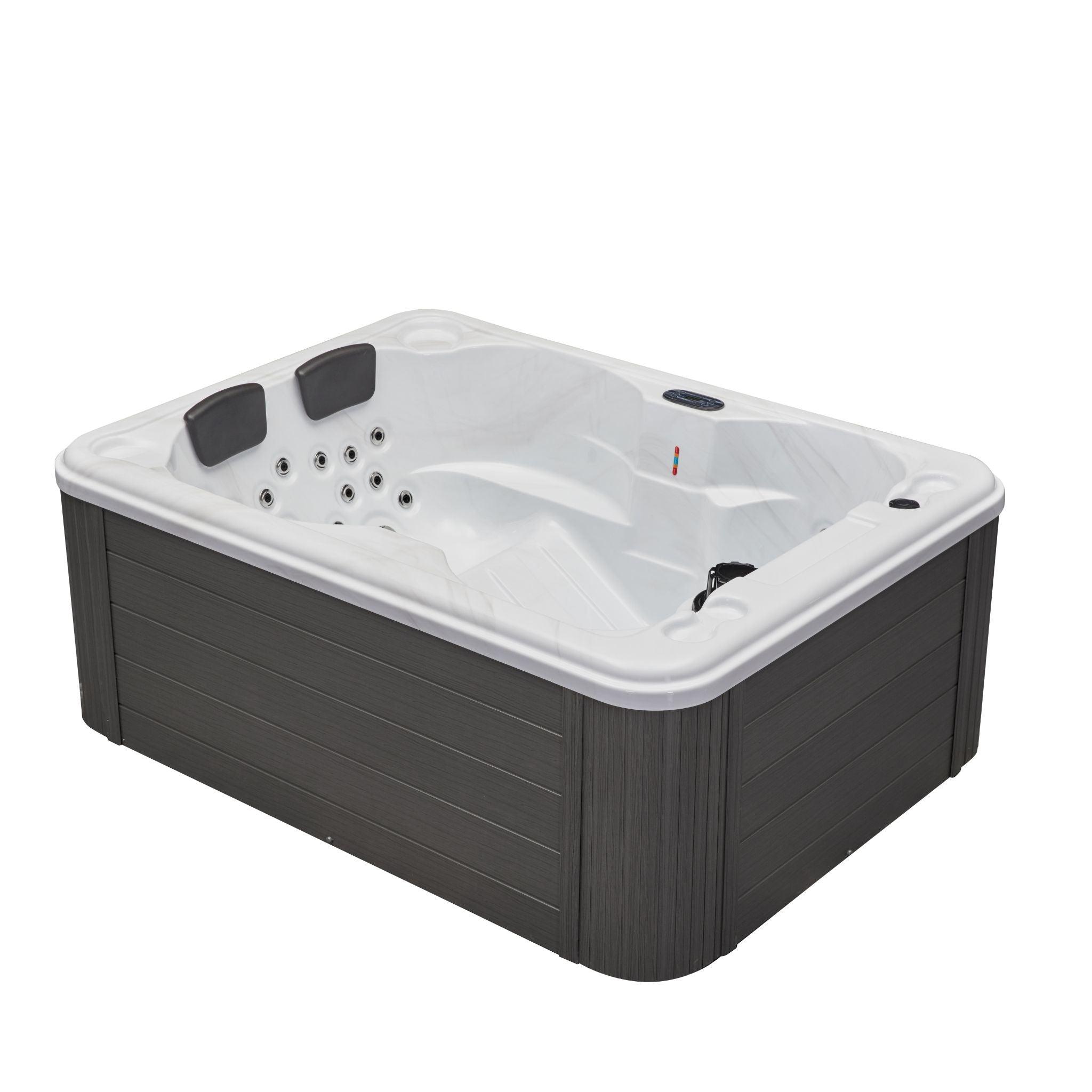 Regal 4 person hot tub spa with 39 jets, pearl grey interior, and ozonator WS-292 for a luxurious and relaxing at-home spa experience