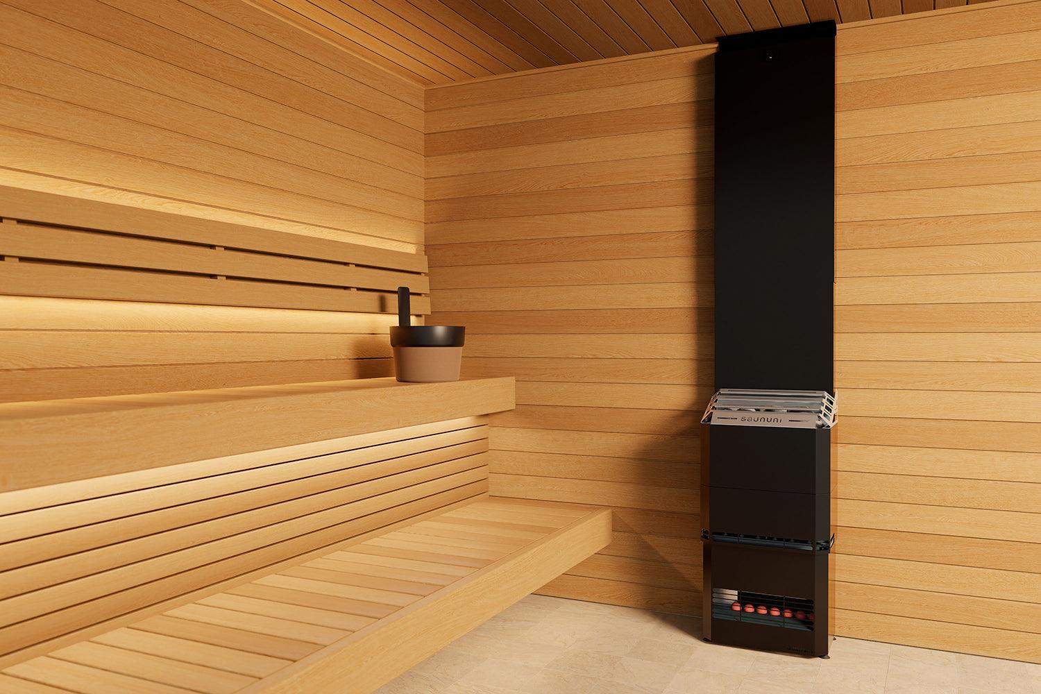 Sansum Sauna Heater Air Series 152kW w/Climate Equalizer, designed for optimal sauna temperature control and relaxation