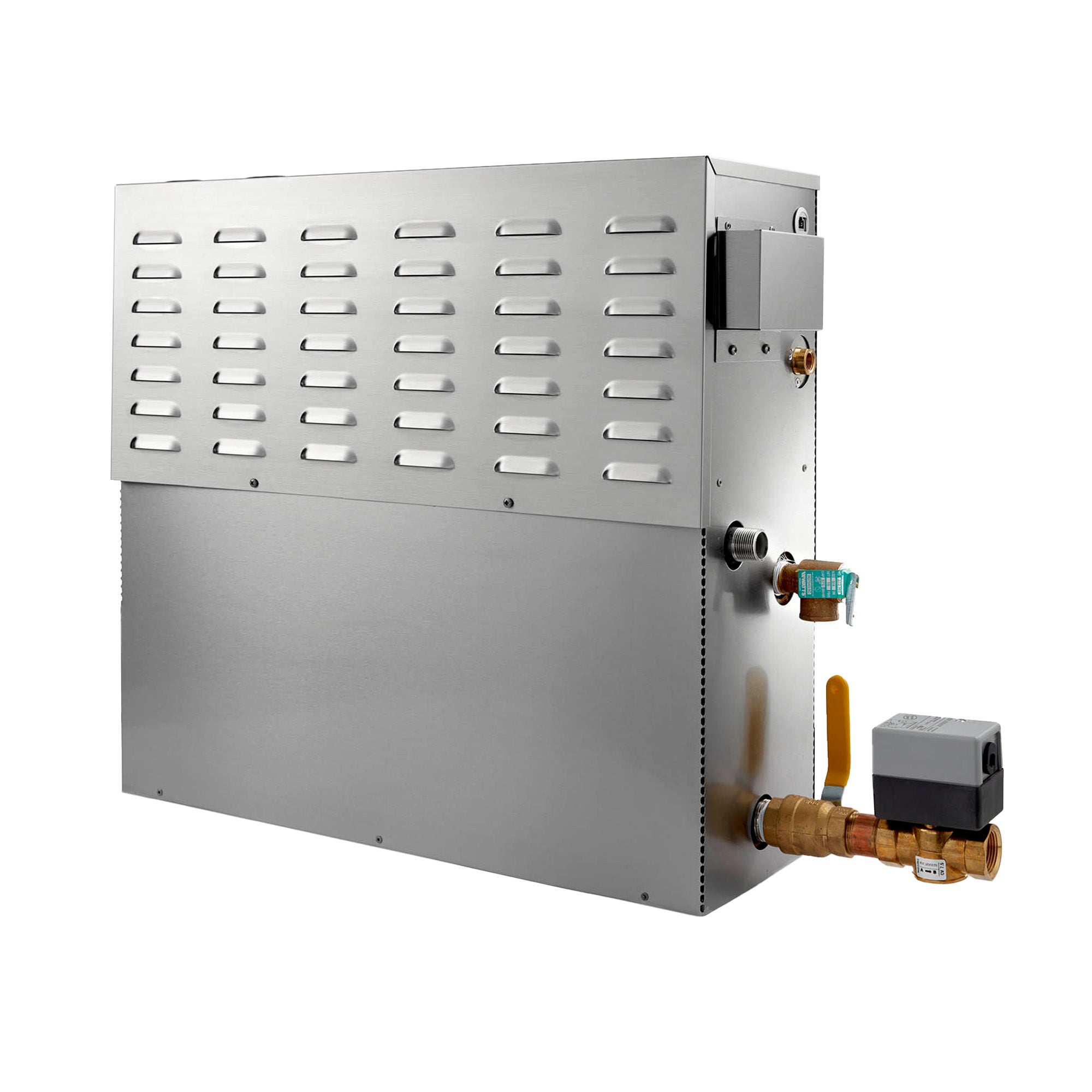 Mr. Steam Steam Generator with Integrated Control and Commercial Steamhead - CU 9KW