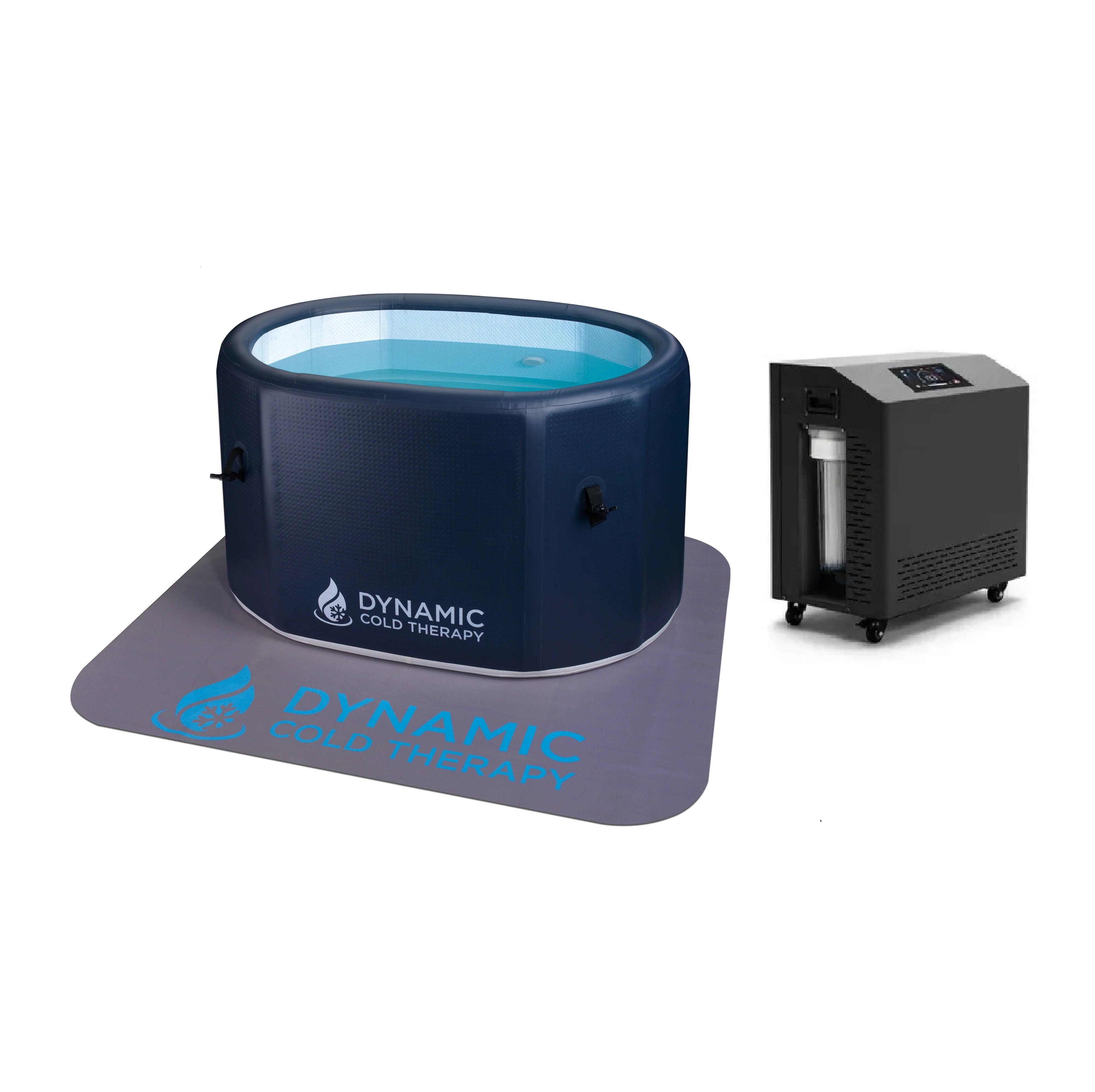 DCT inflatable ice bath designed for home or professional use