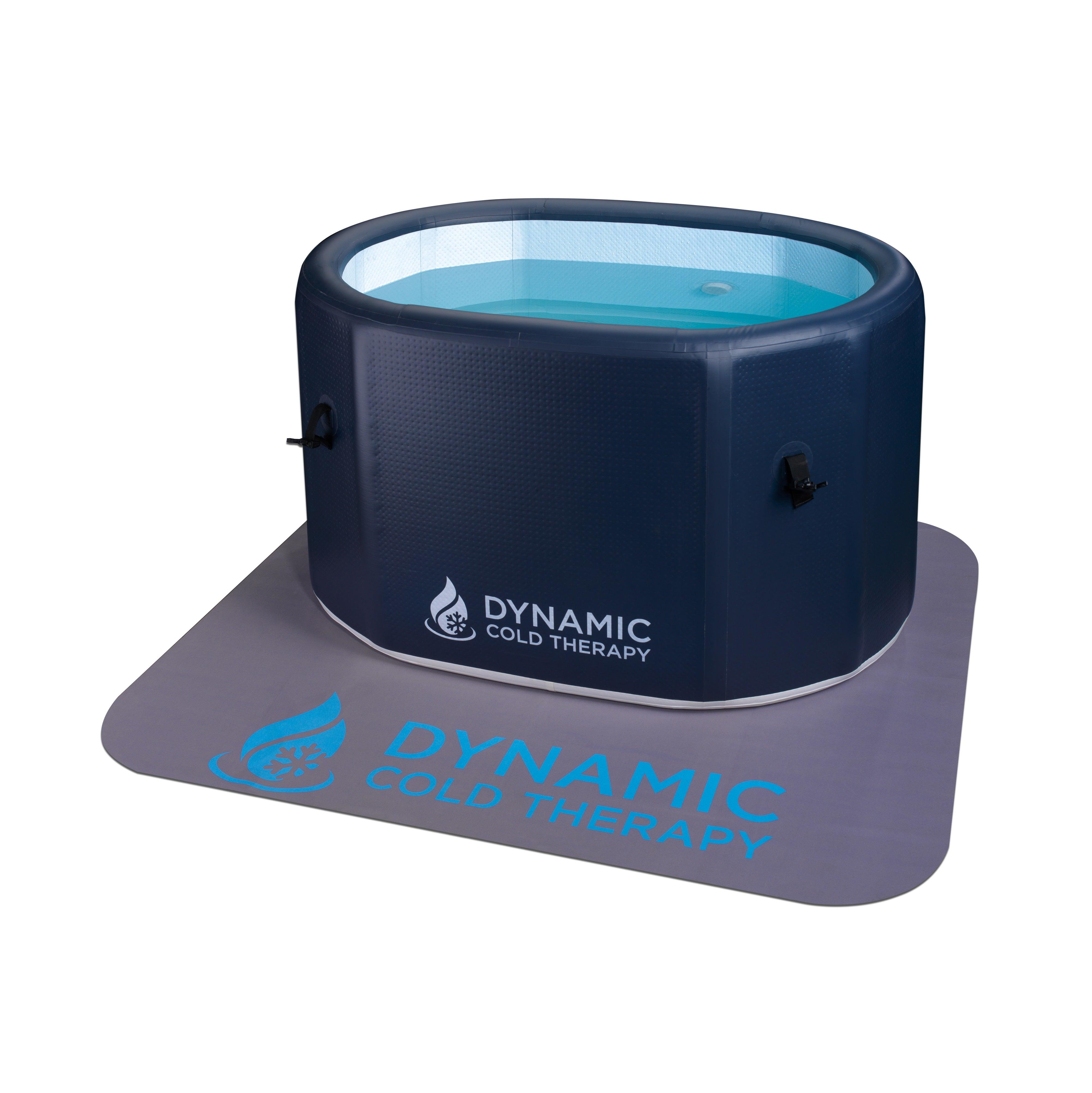 Inflatable cold plunge by DCT in oval shape for cold therapy and muscle recovery