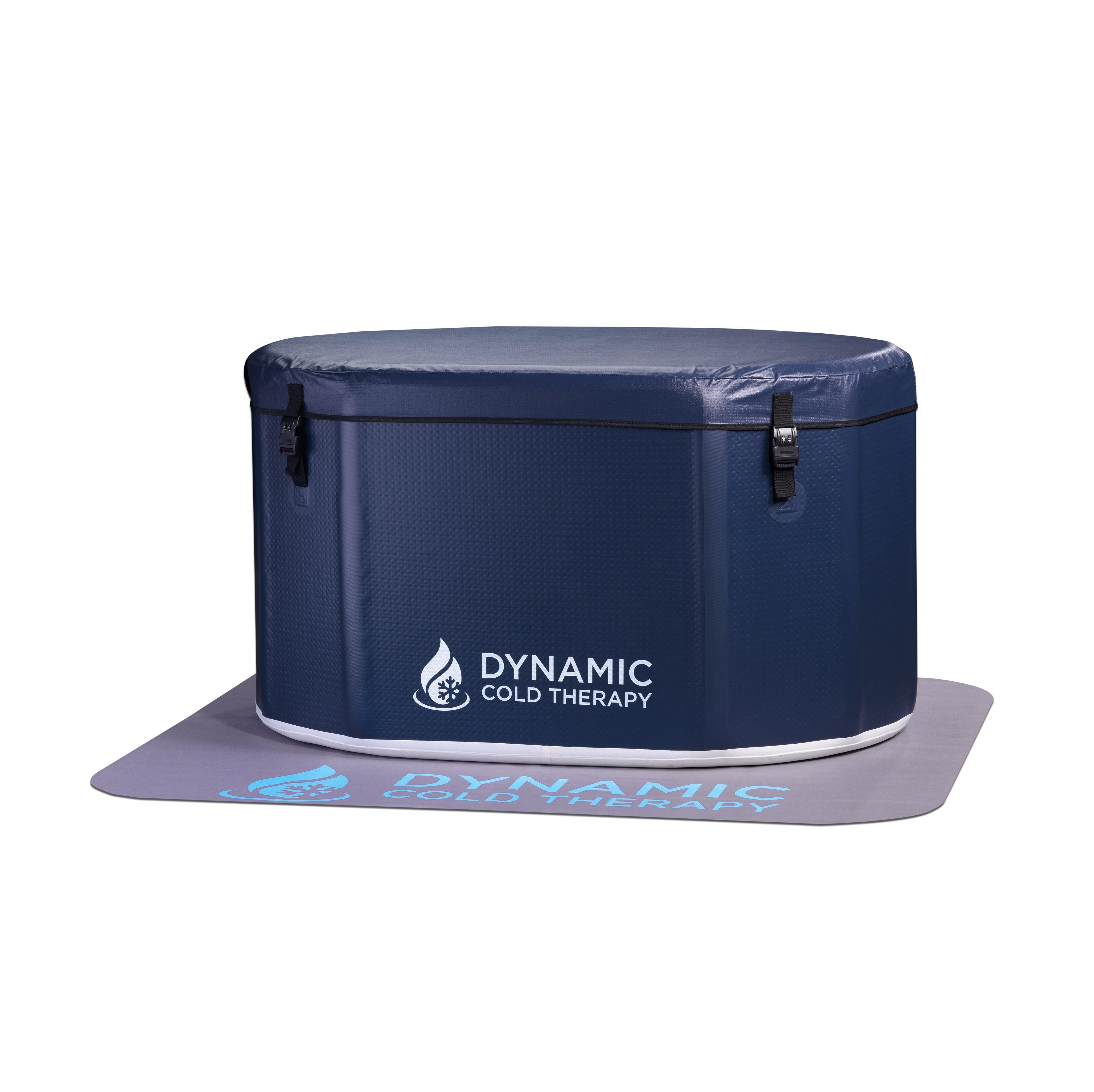 Portable ice bath for cold therapy and muscle recovery