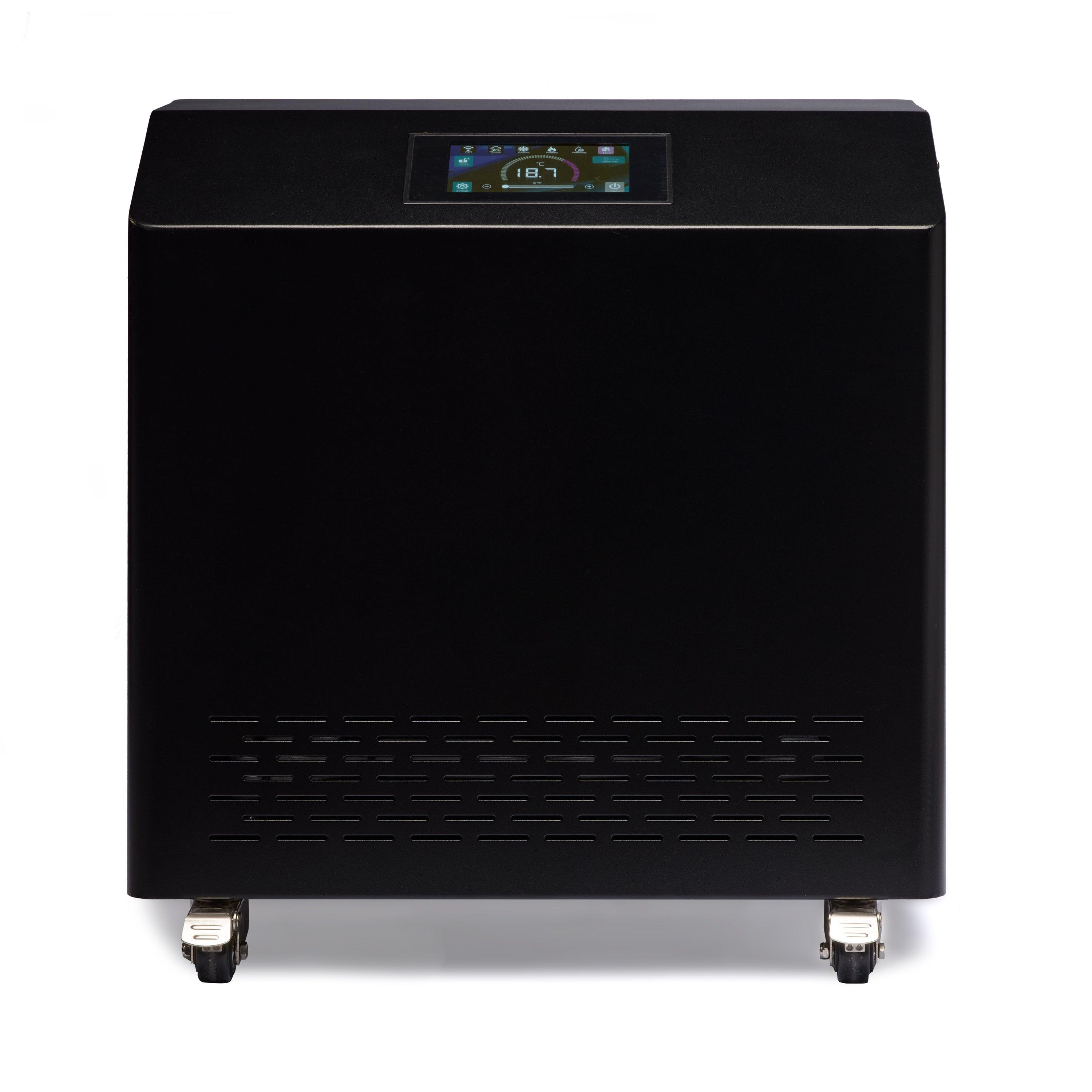 DCT Chiller 06 HP Cold/Heat System with WIFI APP - Close up of the WIFI APP interface for remote control