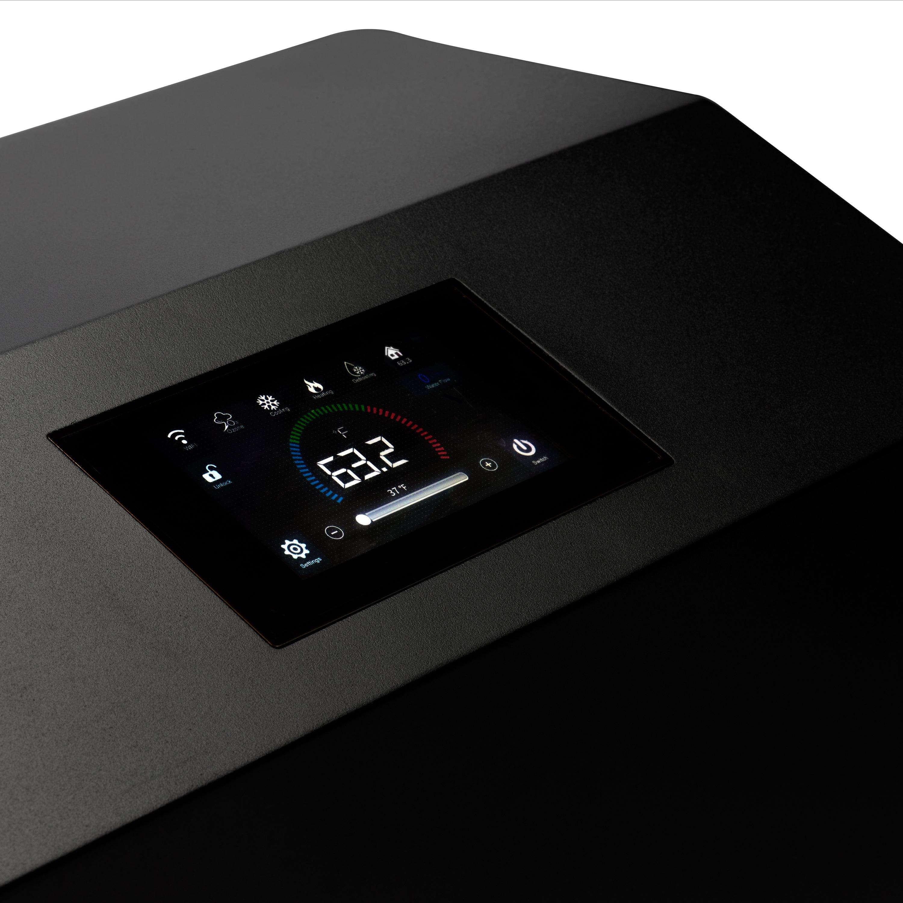 DCT Chiller 06 HP Cold/Heat System with WIFI APP - Chiller in operation, cooling mode activated