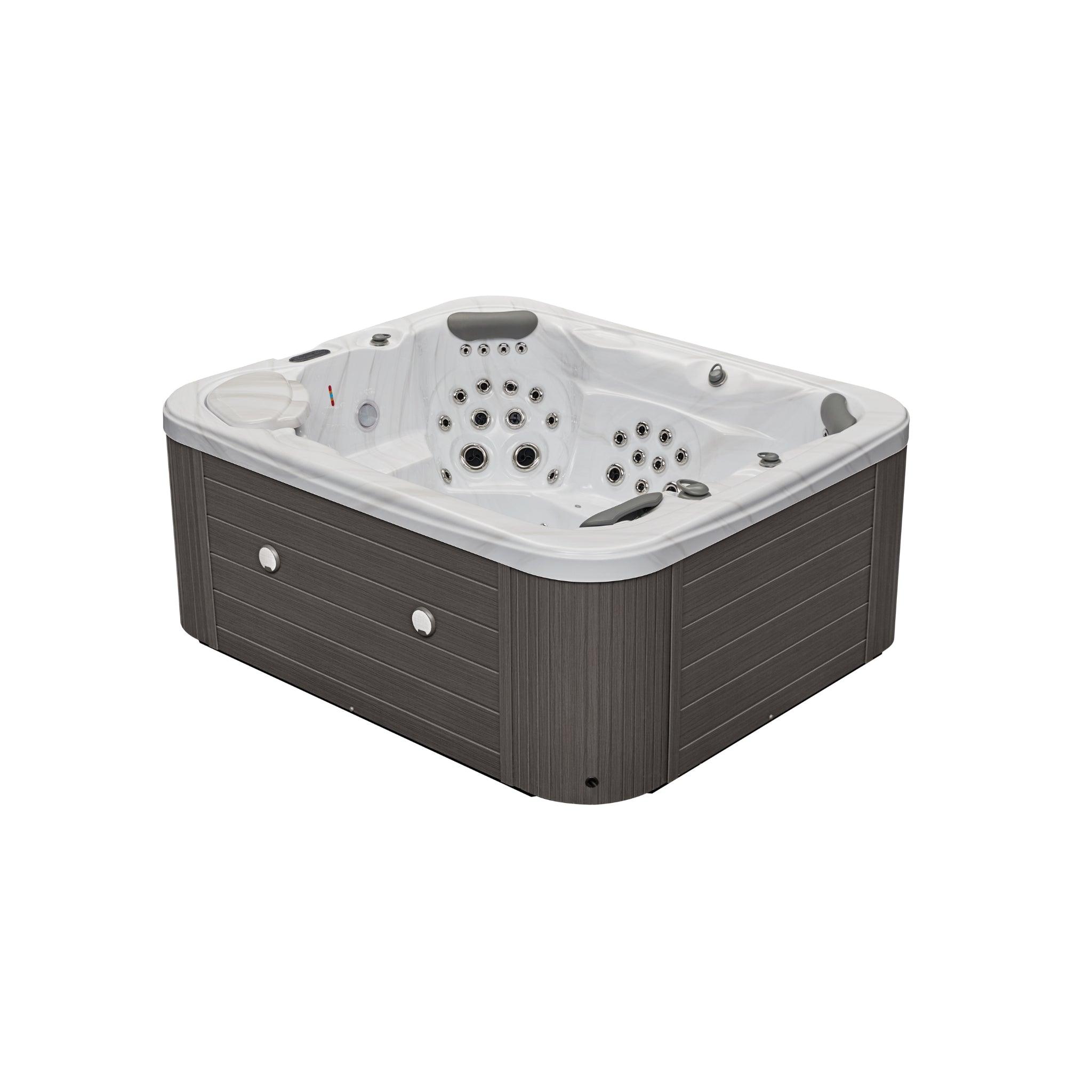 Danika 5 Person Hot Tub Spa with 84 Jet Lounger & Bluetooth LS-591 hot tub spa with lounger and 84 jets for ultimate relaxation