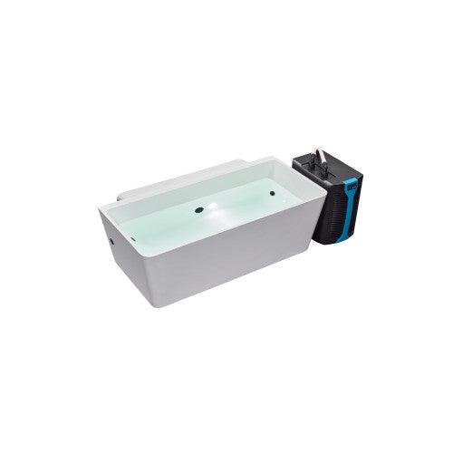 Close-up of the state-of-the-art control panel of the Luxury Spa USA - Cold Plunge Pro