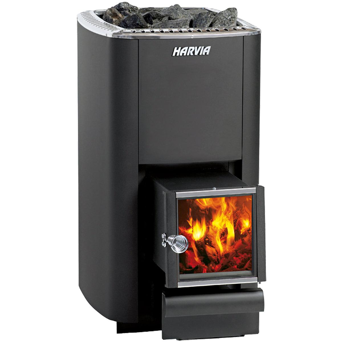 Harvia M Series 165kW Wood Sauna Stove w/ Exterior Feed M3 SL