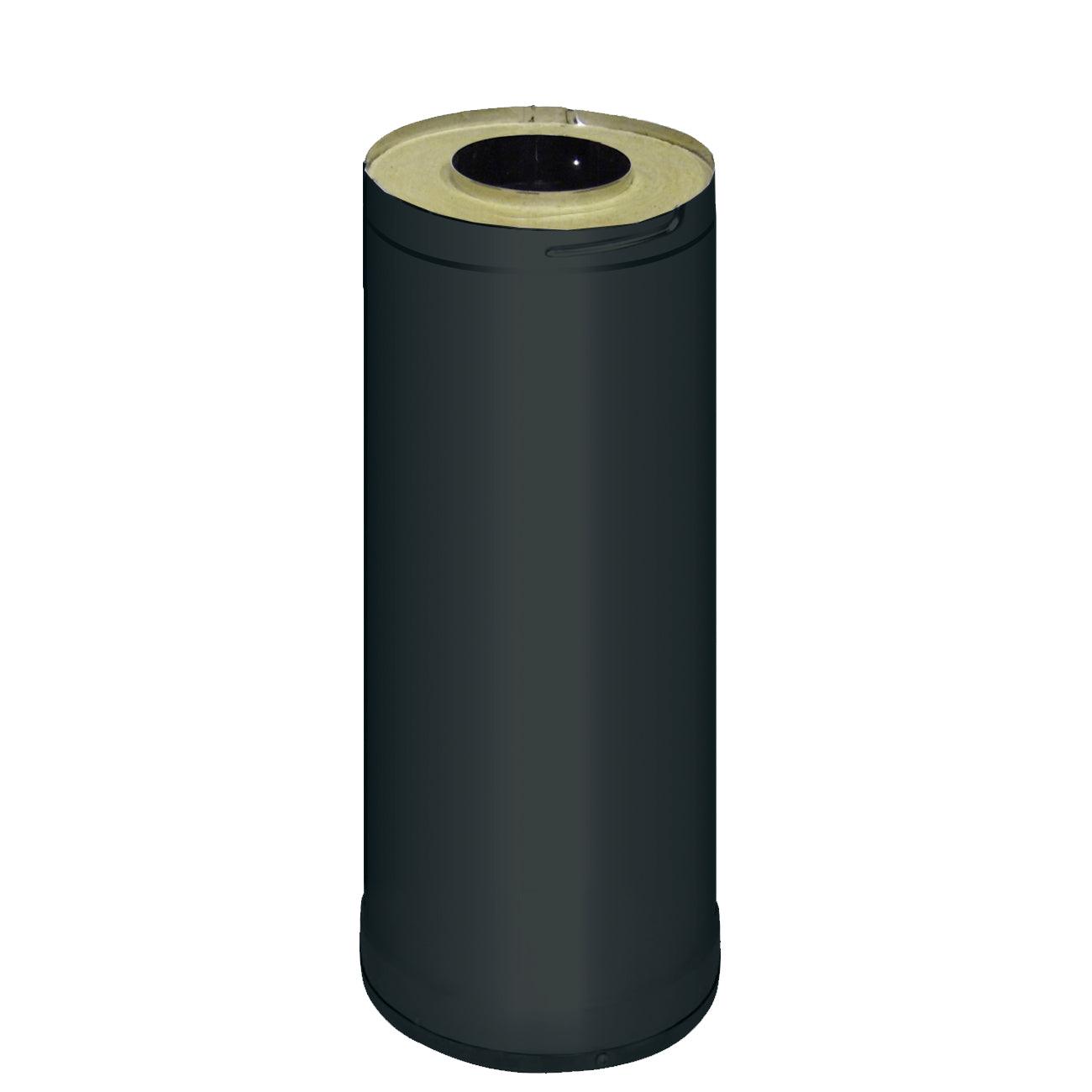 Harvia Sauna Wood Stove Chimney Extension, 500mm, Black Steel WHP500M, designed for enhancing sauna experience with efficient heat distribution and sleek black steel finish