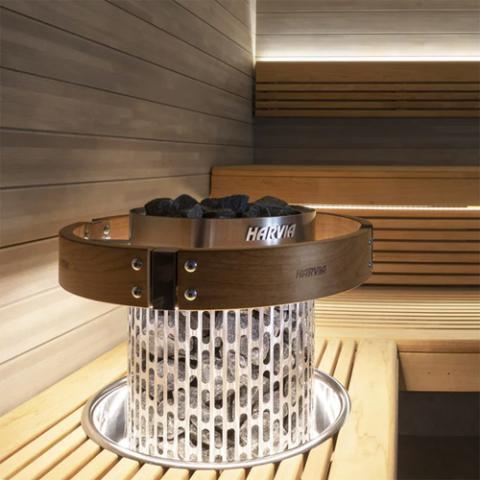 Harvia Cilindro E Electric Sauna Heater 105kW PC110E, the perfect addition to your home spa for a luxurious sauna experience