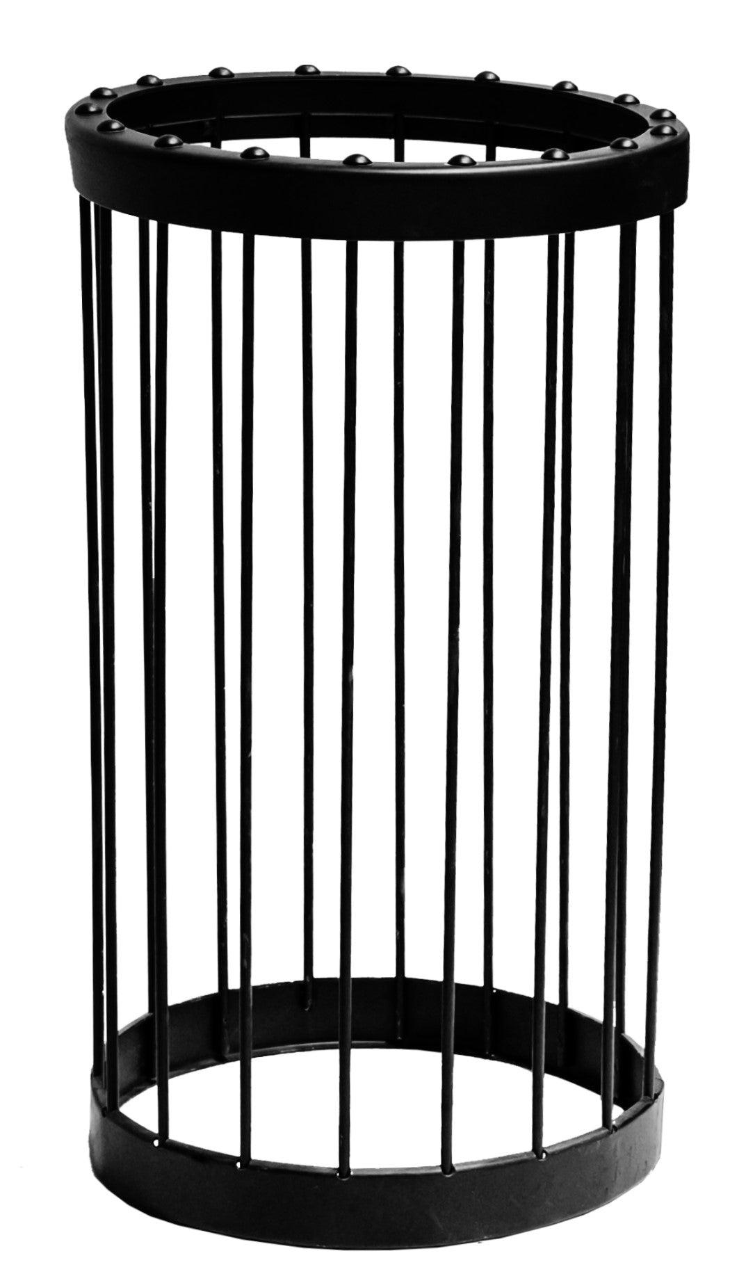 Harvia Smoke Pipe Cover, Legend Series, Black Steel WL300, designed to conceal and protect the smoke pipe of your sauna heater