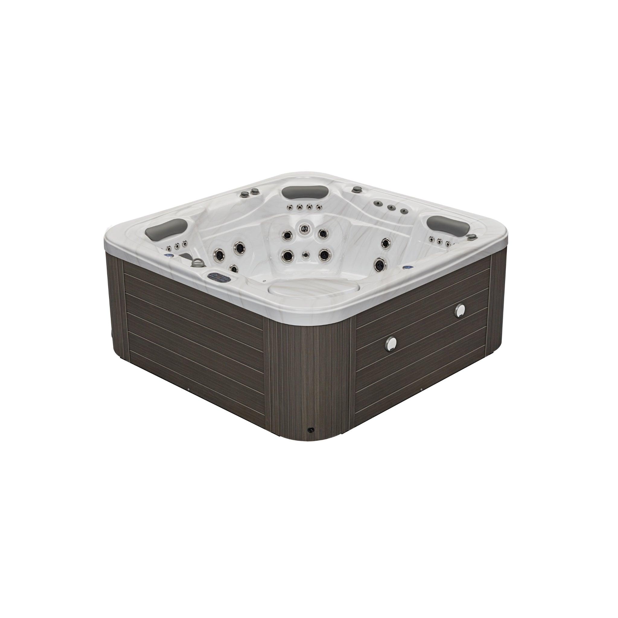 Spacious and luxurious Infinity 5 Person Hot Tub Spa with 77 Jets, Dual Lounger & Bluetooth WS-594-CGE, perfect for relaxation and entertainment