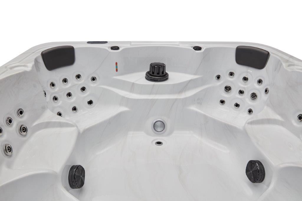 Large 7 person hot tub spa with 64 jets and bluetooth audio system WS-299