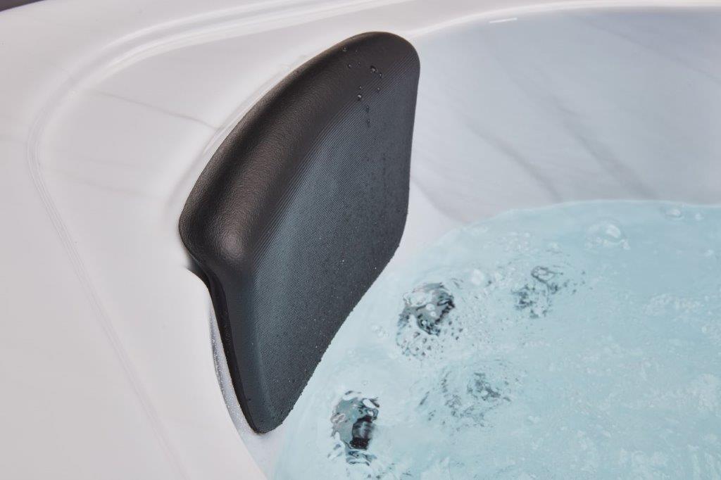 Large, luxurious Denali 7 person hot tub spa with 64 jets and bluetooth audio system WS-299 for ultimate relaxation and entertainment