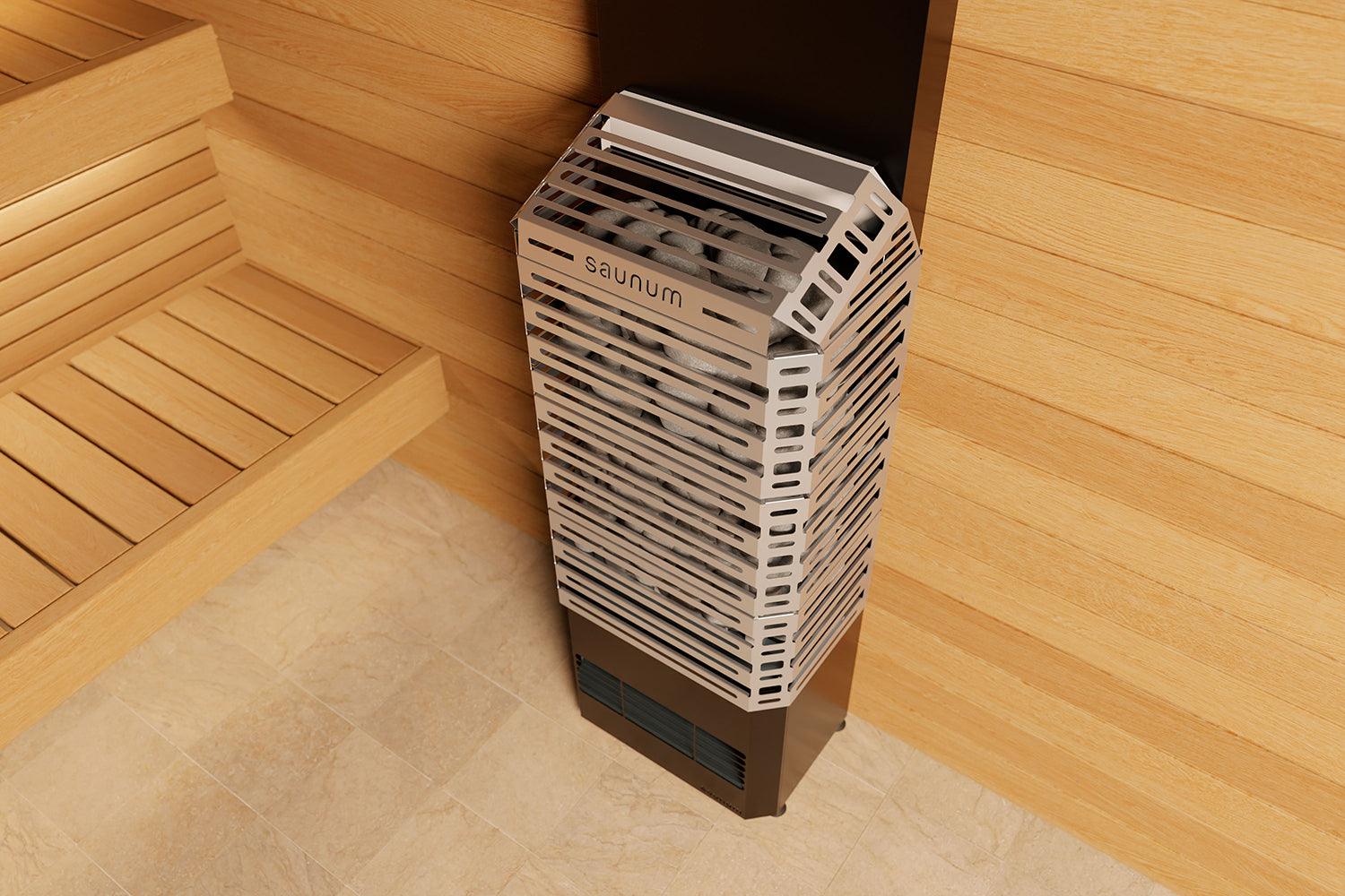 Sausum Sauna Heater Air Series 64kW w/Climate Equalizer with durable construction for long-lasting use