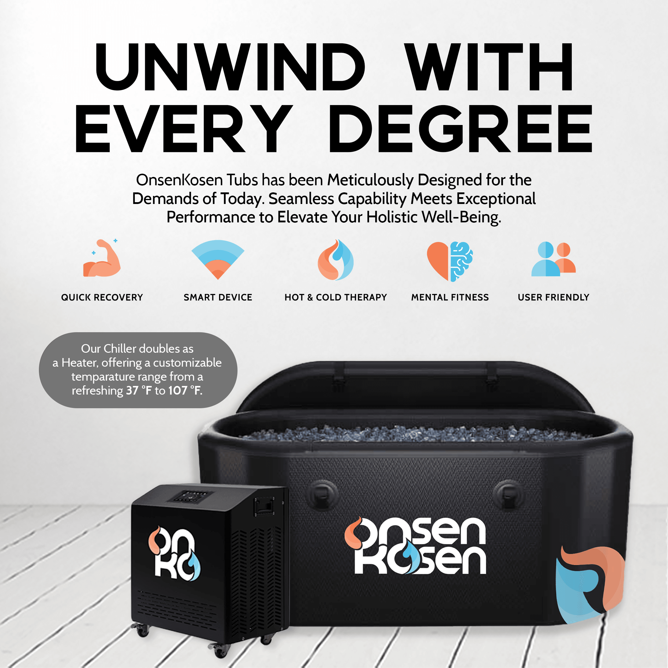 High-quality OnsenKosen Dogo Mini Therapy Tub for personal hydrotherapy and wellness therapy treatments