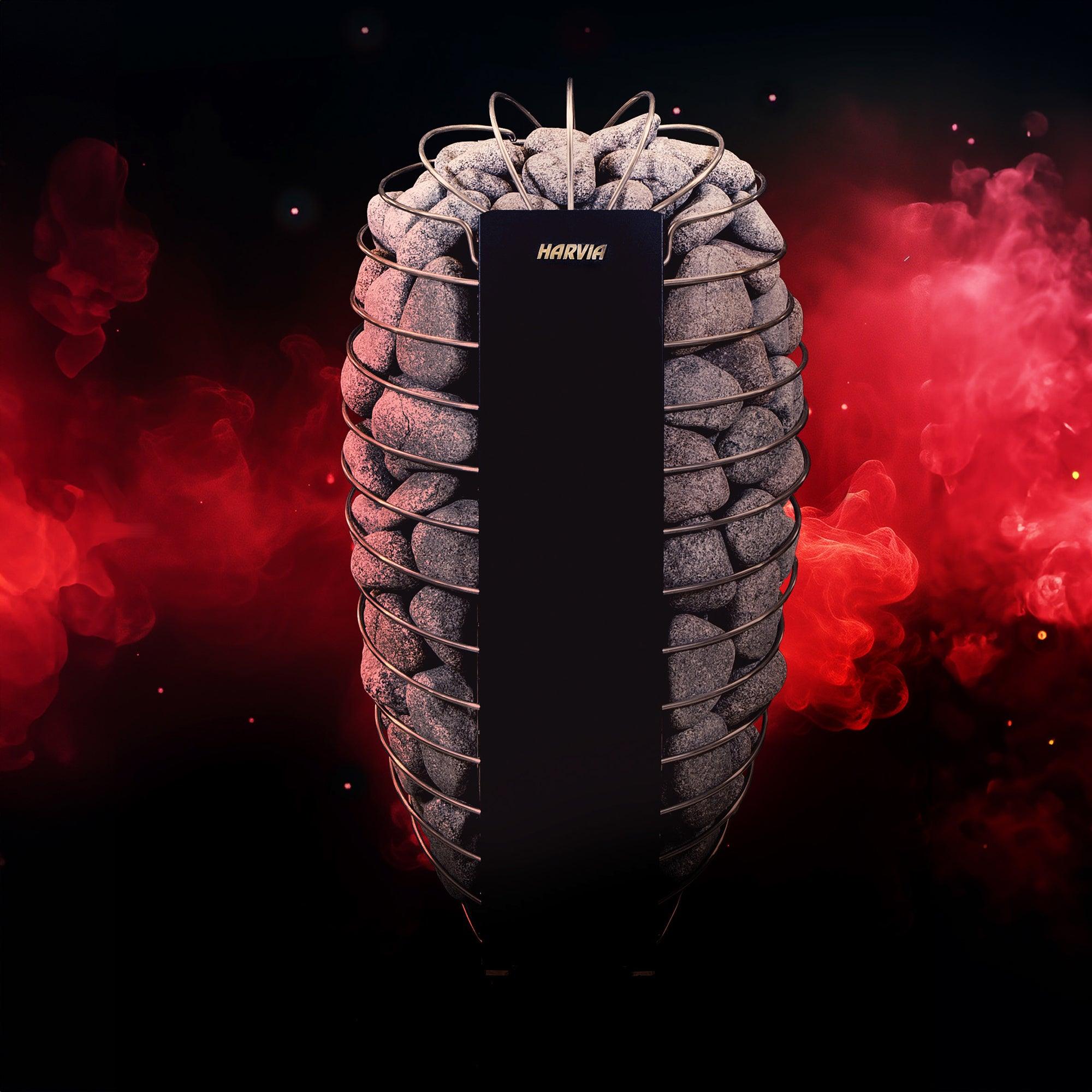 Energy-Efficient Harvia Spirit Series 8kW Sauna Heater with Fast Heating Capability