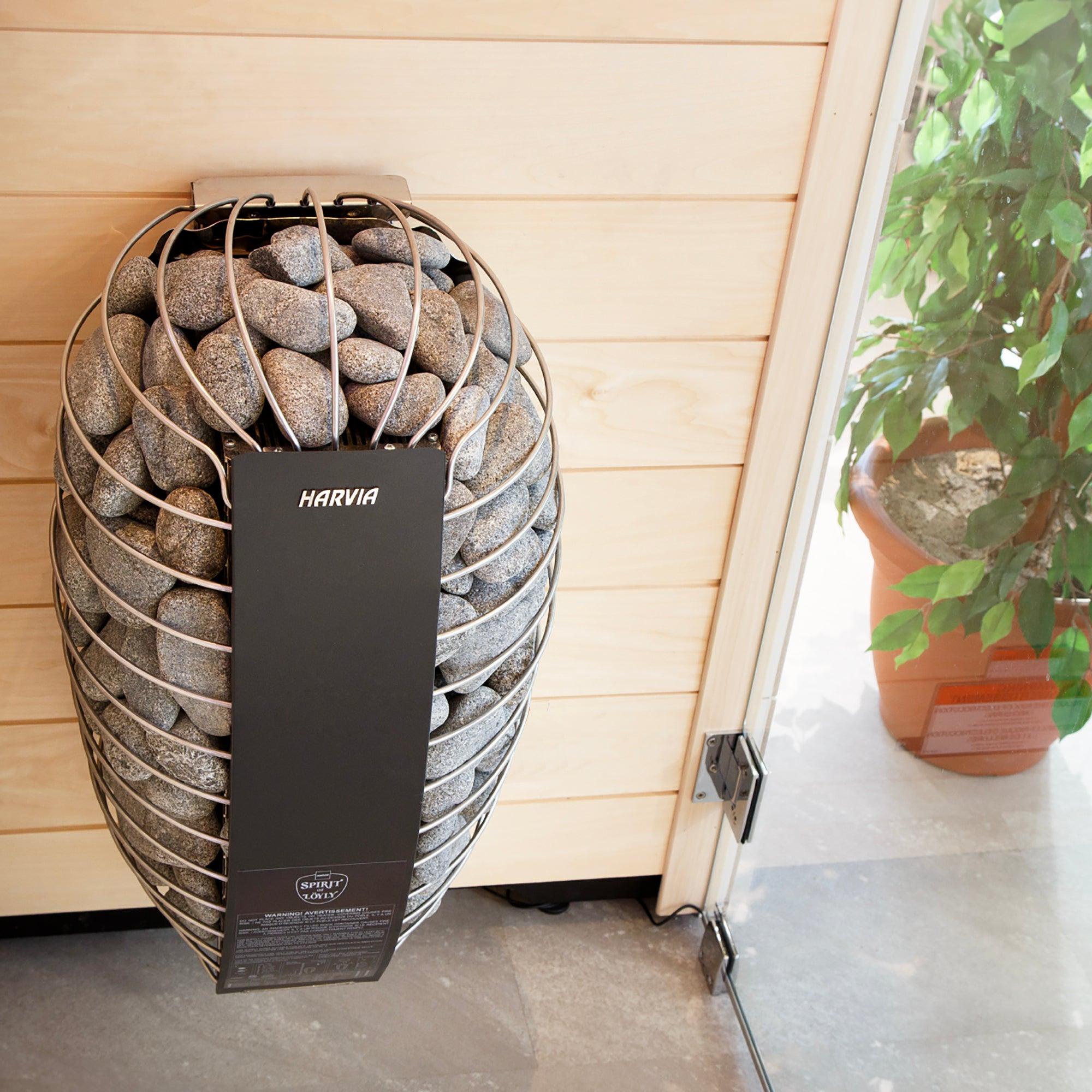 Harvia Spirit Series 8kW Sauna Heater designed for efficient and relaxing sauna experiences