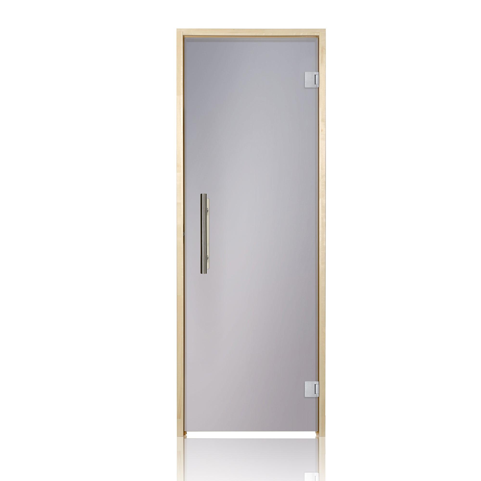 PROSAUNAS prehung sauna glass door with dimensions 24x81 for easy installation