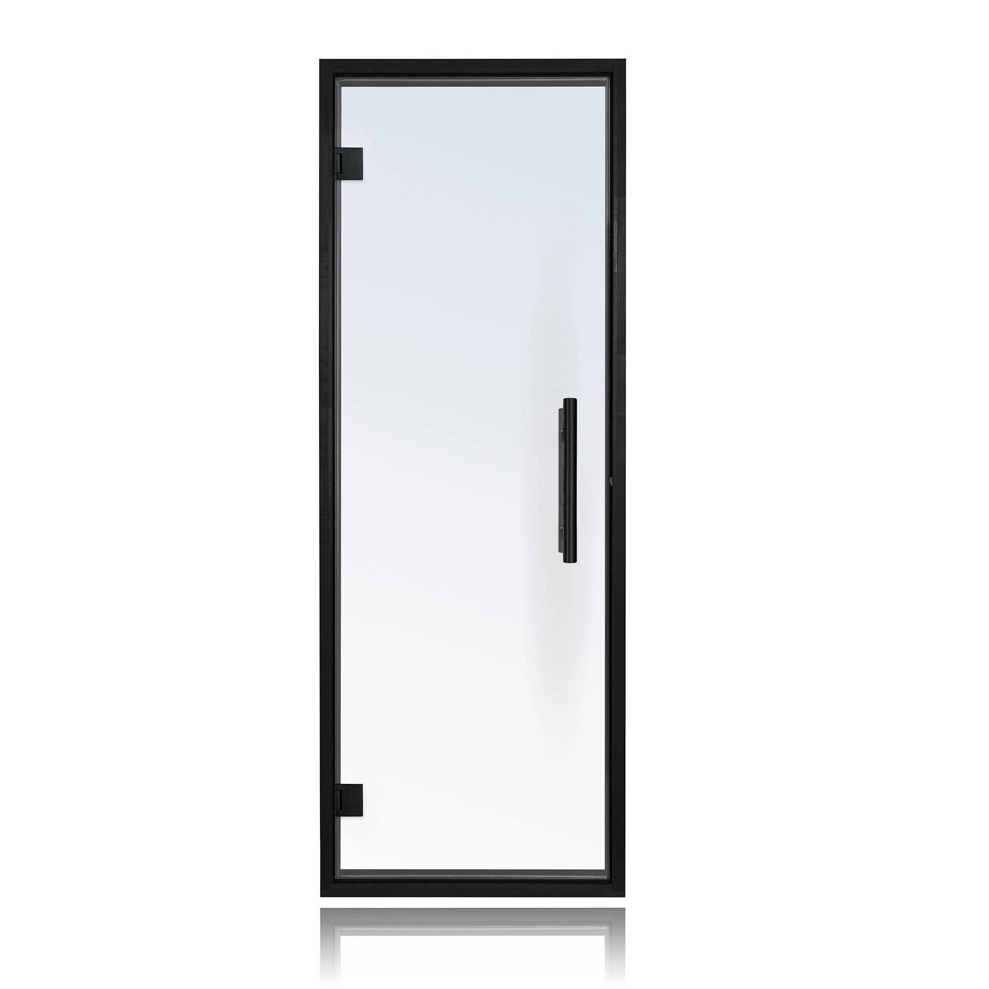 Prehung sauna glass door with sleek modern design