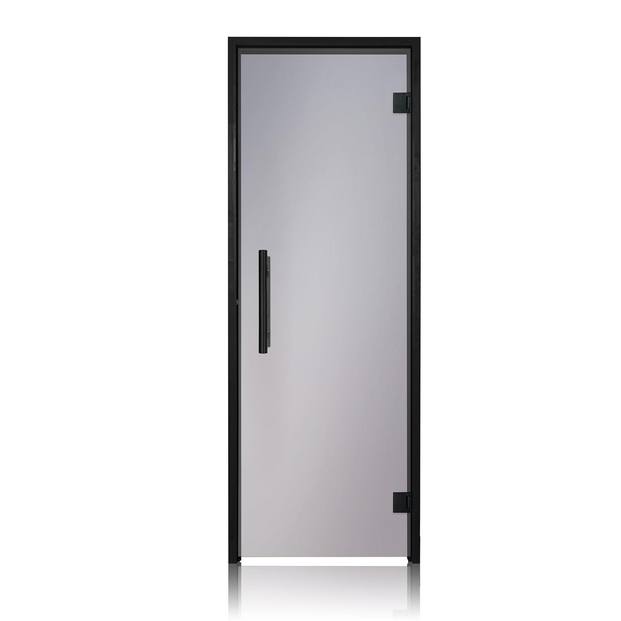 PROSAUNAS Prehung sauna glass door with dimensions of 24x81 inches, perfect for creating a luxurious and relaxing sauna experience at home
