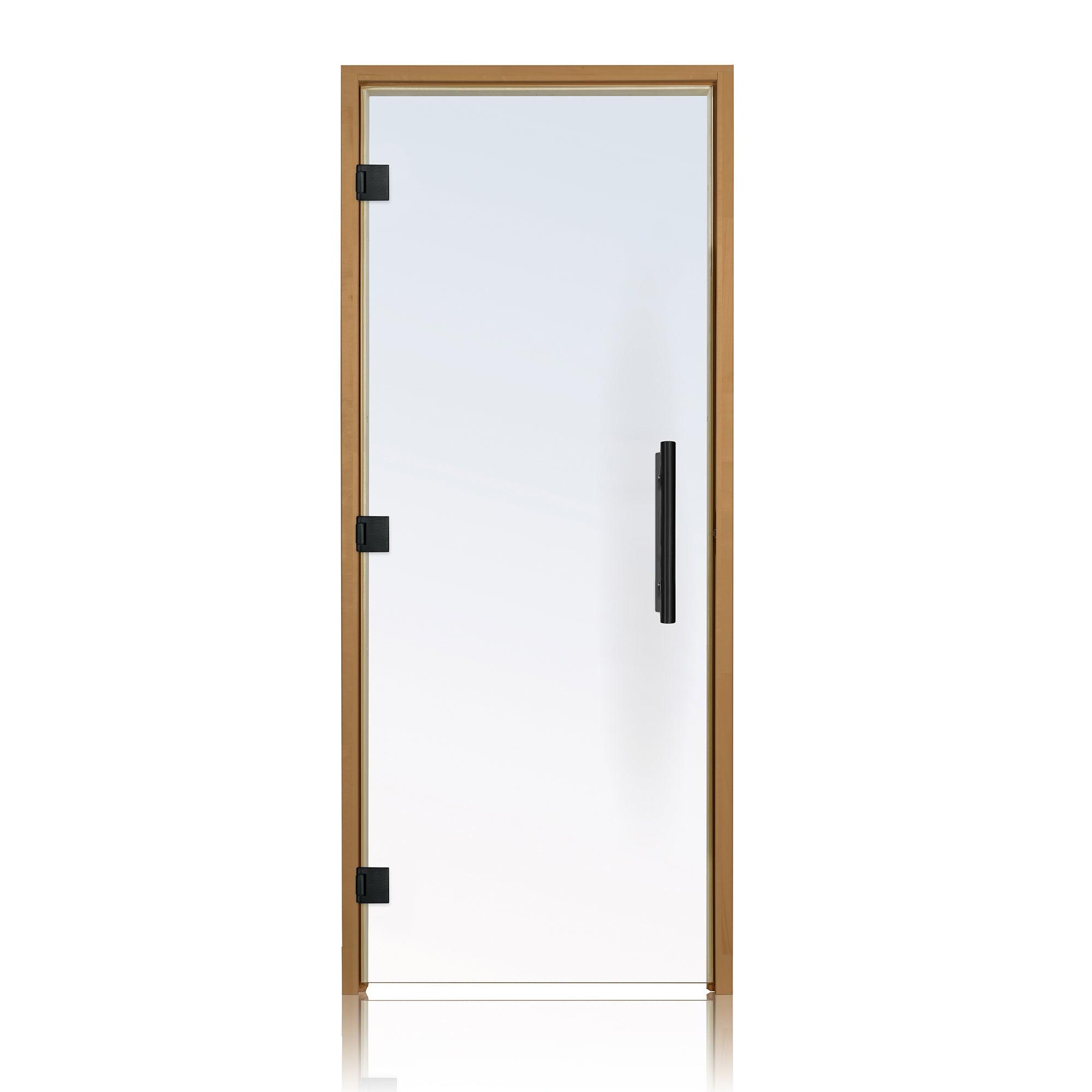 High-quality sauna glass door with 36x81 dimensions