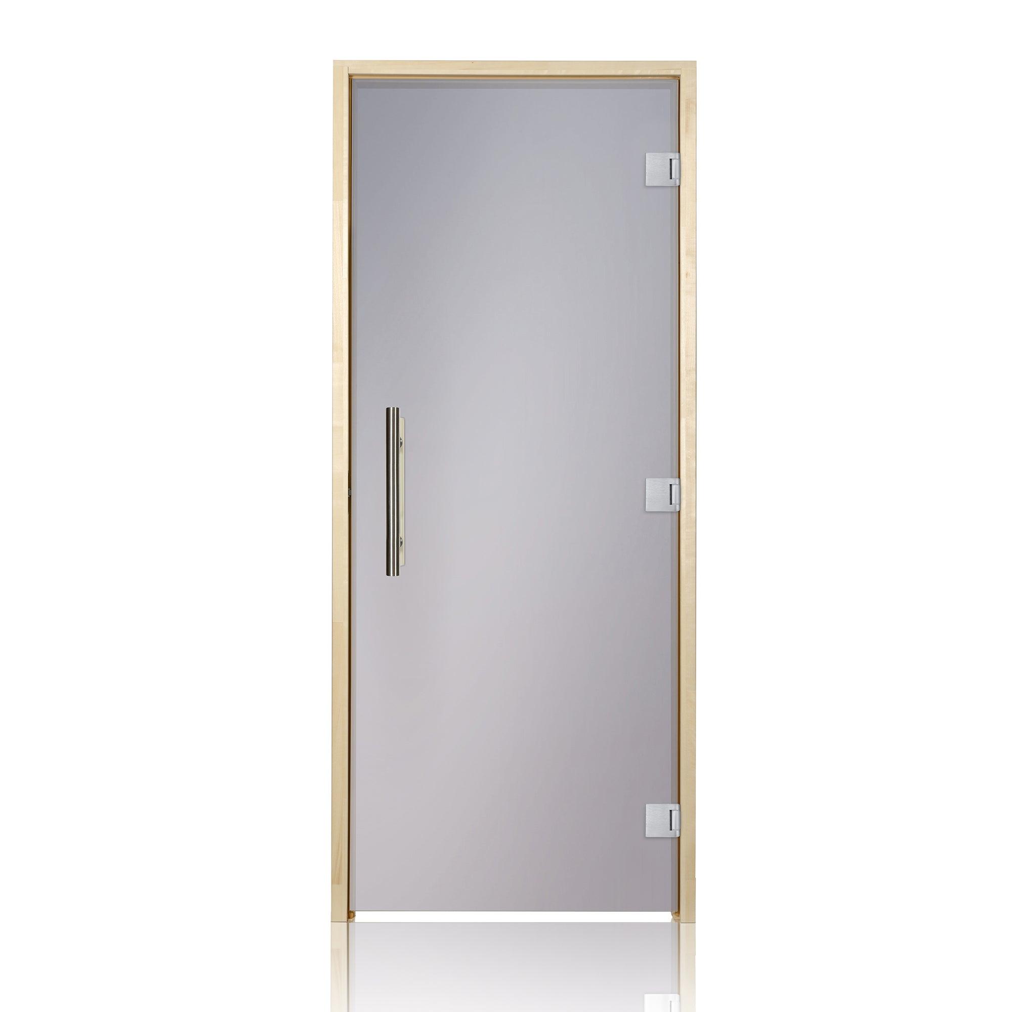 Contemporary 36x81 prehung sauna glass door with sleek design