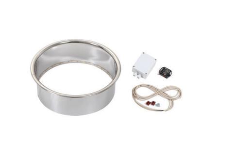 Harvia Embedding Flange w/ LED-Lighting for Cilindro Half Series