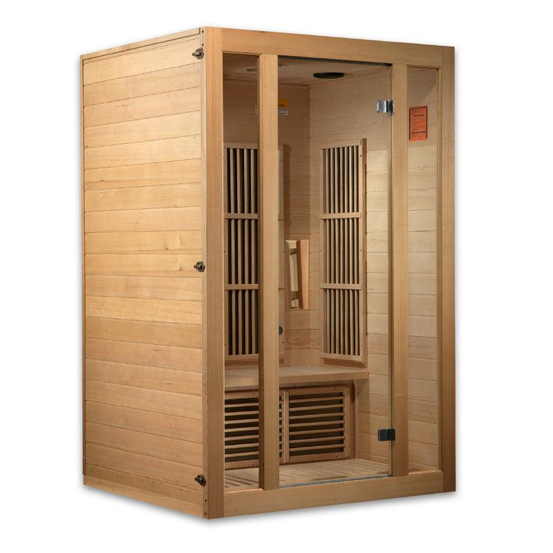 Beautifully crafted Canadian Hemlock wood sauna