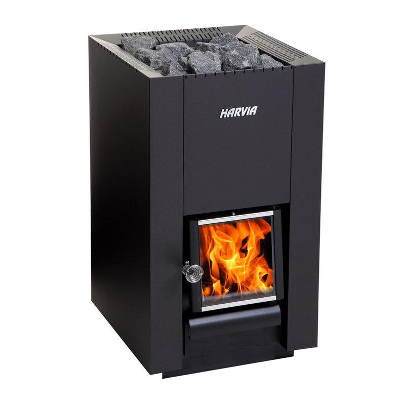 Harvia Linear Series, 17.9kW, Wood Sauna Stove