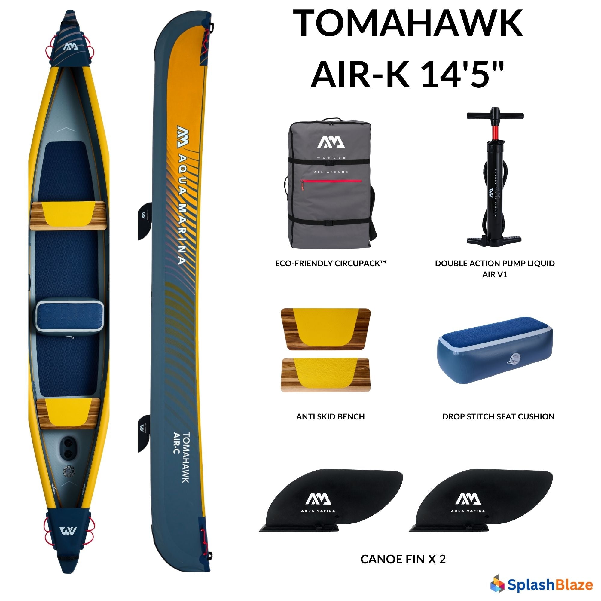 TOMAHAWK AIR-K 4'5''