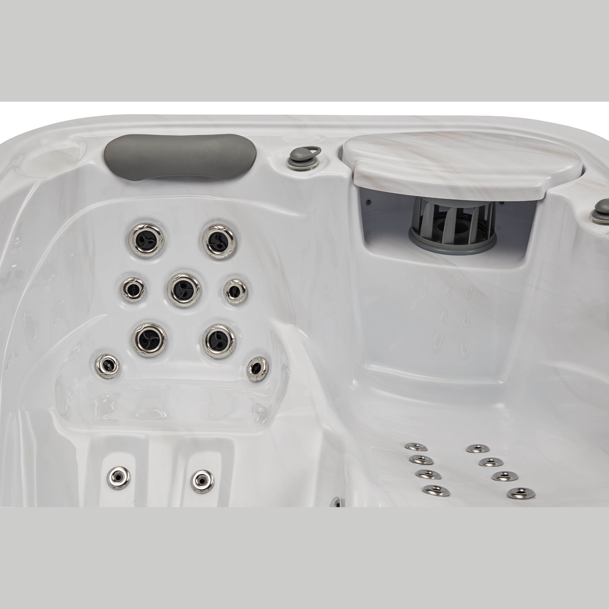 Casey 3-Person 47 Jet Lounger Hot Tub with Bluetooth