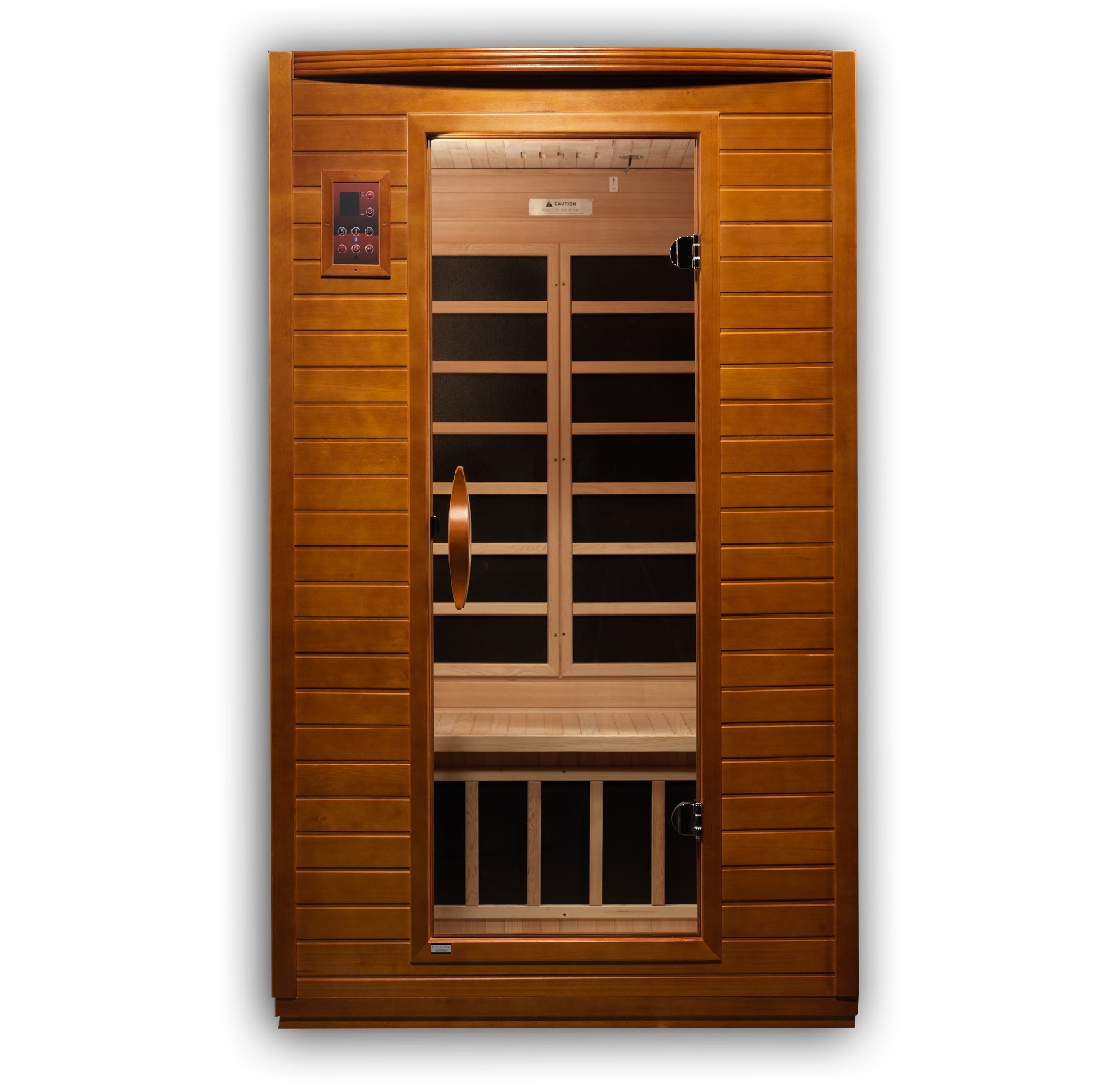 Two person low EMF FAR infrared sauna by Dynamic San Marino