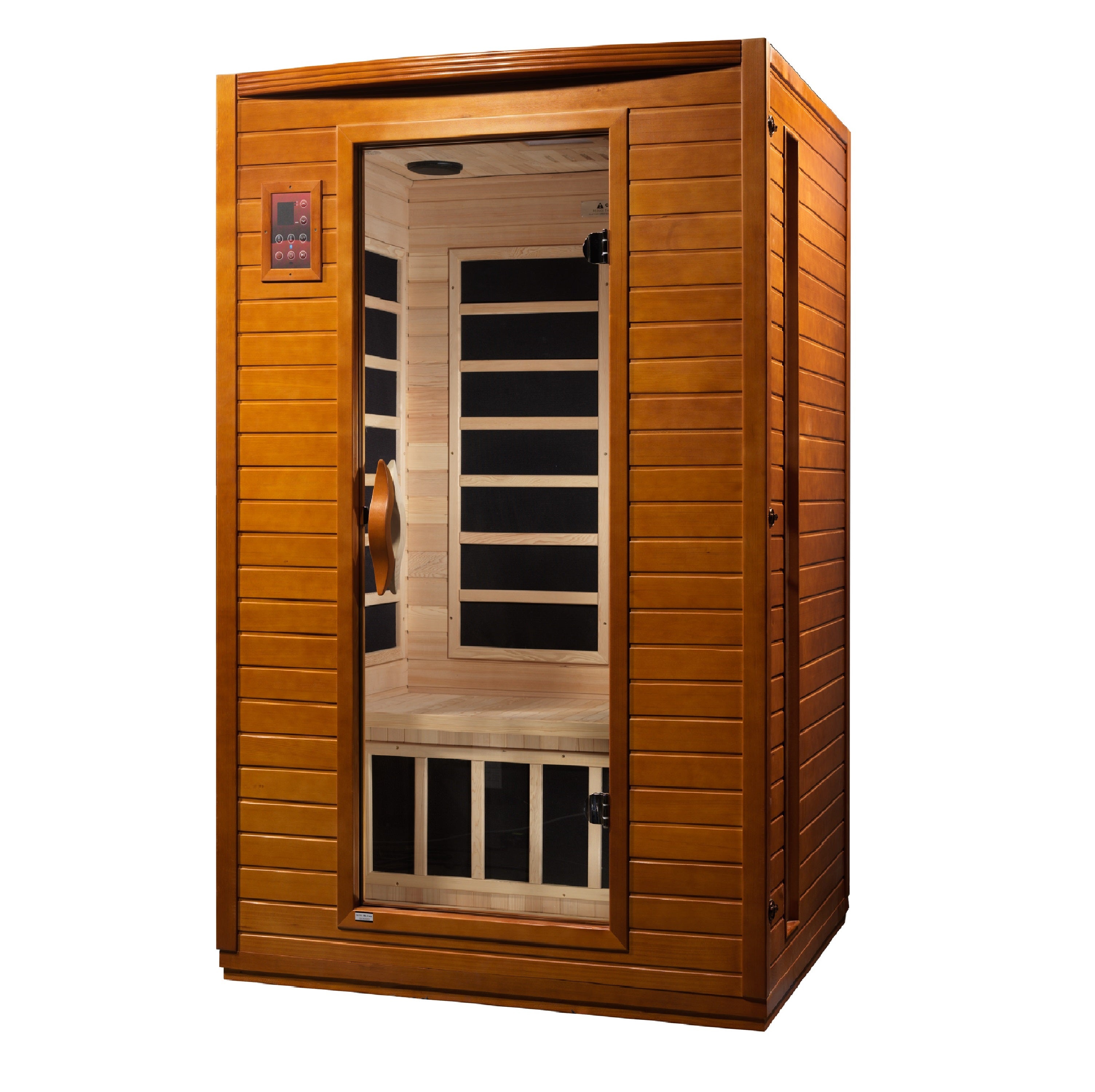 Two person Dynamic San Marino low EMF FAR Infrared Sauna with comfortable seating