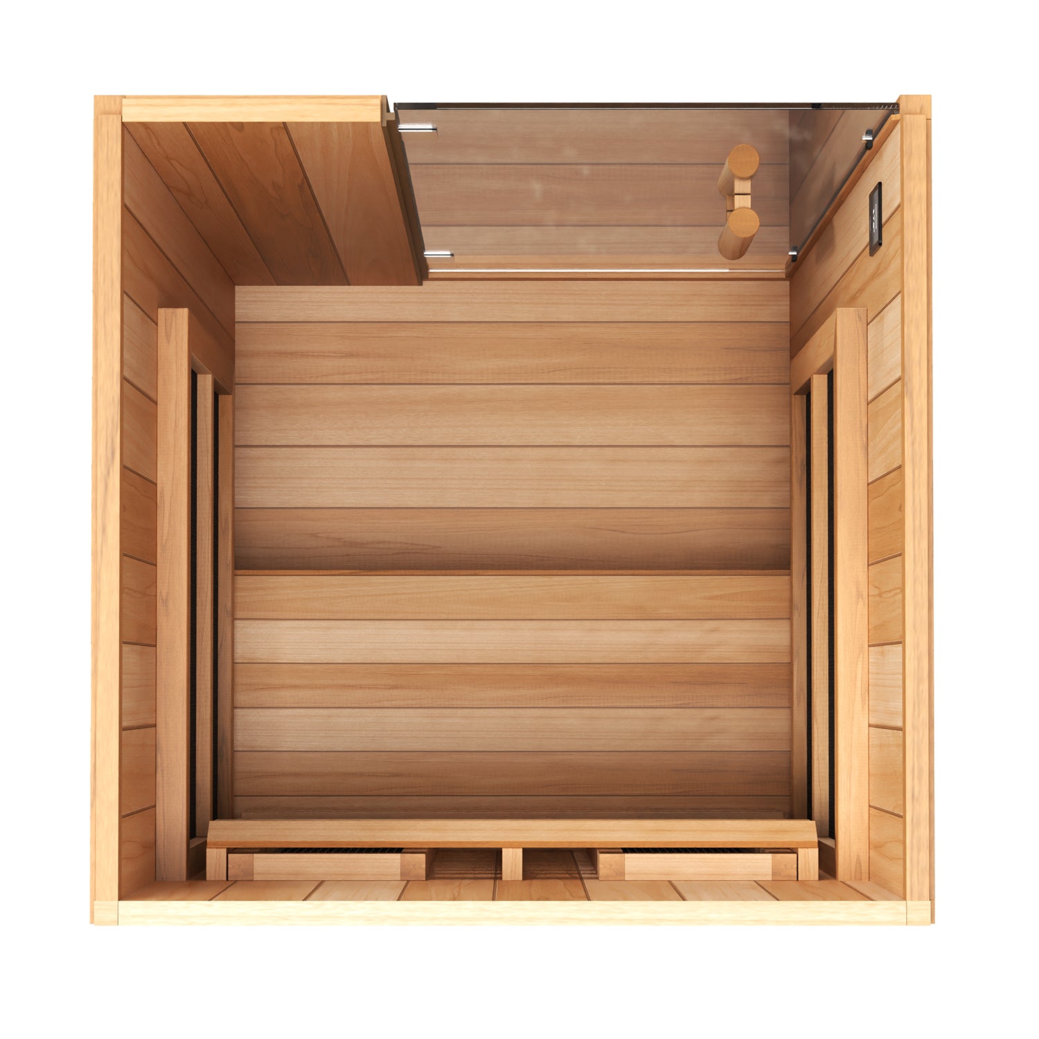  One-person capacity of Finnmark FD-1 Full-Spectrum 1 Person Infrared Sauna