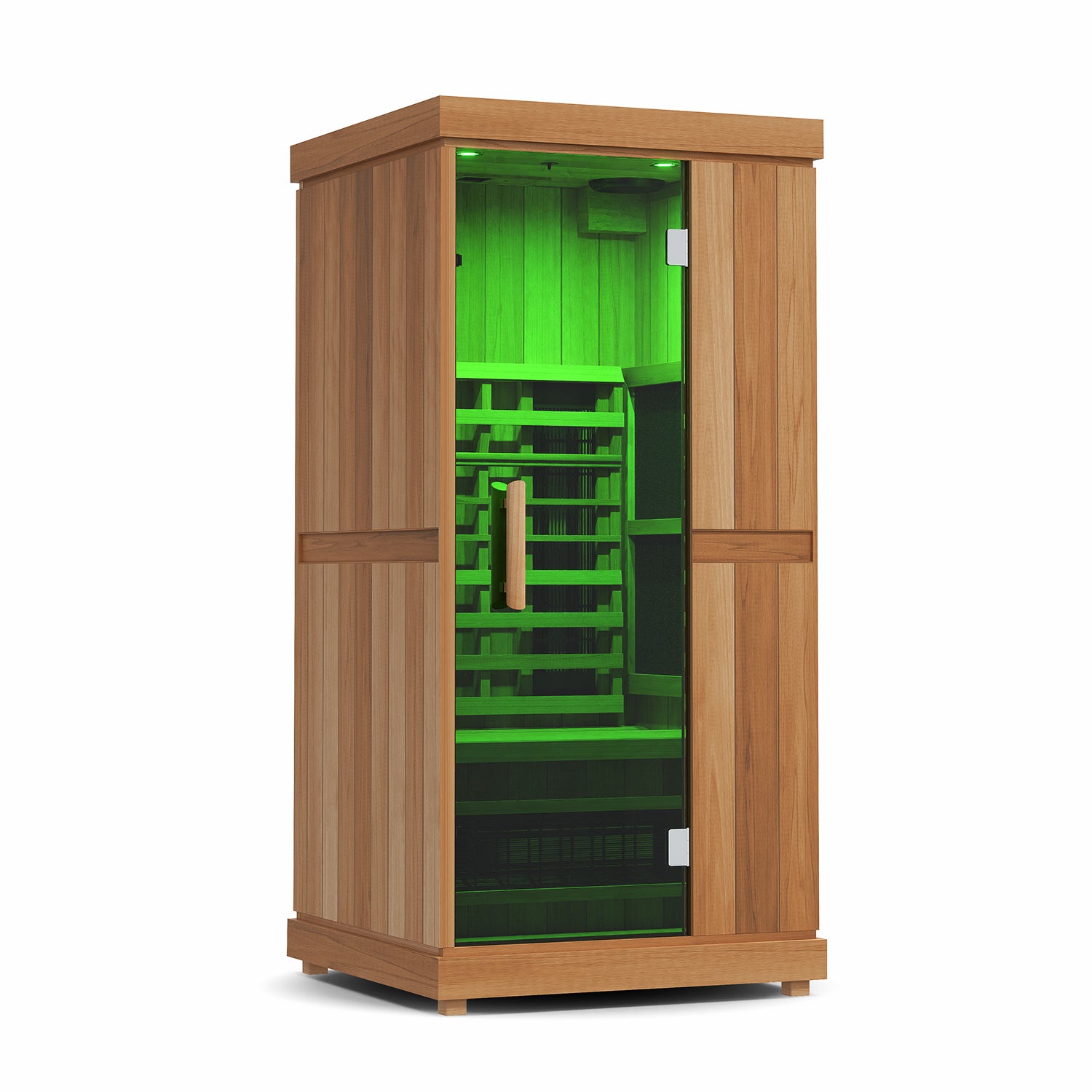  Infrared sauna session experience in Finnmark FD-1 Full-Spectrum 1 Person Infrared Sauna