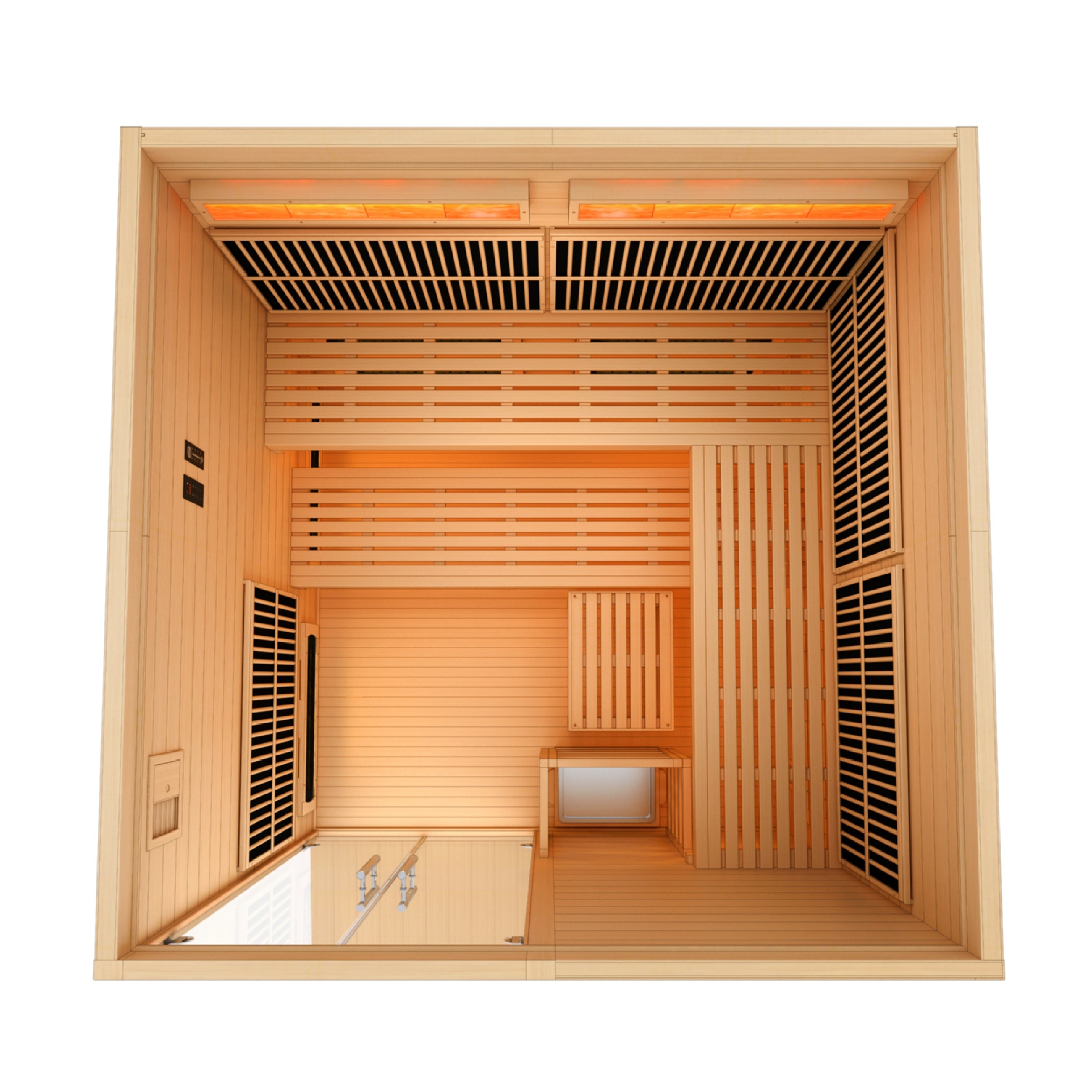  Spacious 6 Person Indoor Sauna GDI-8360-01 from Golden Designs 