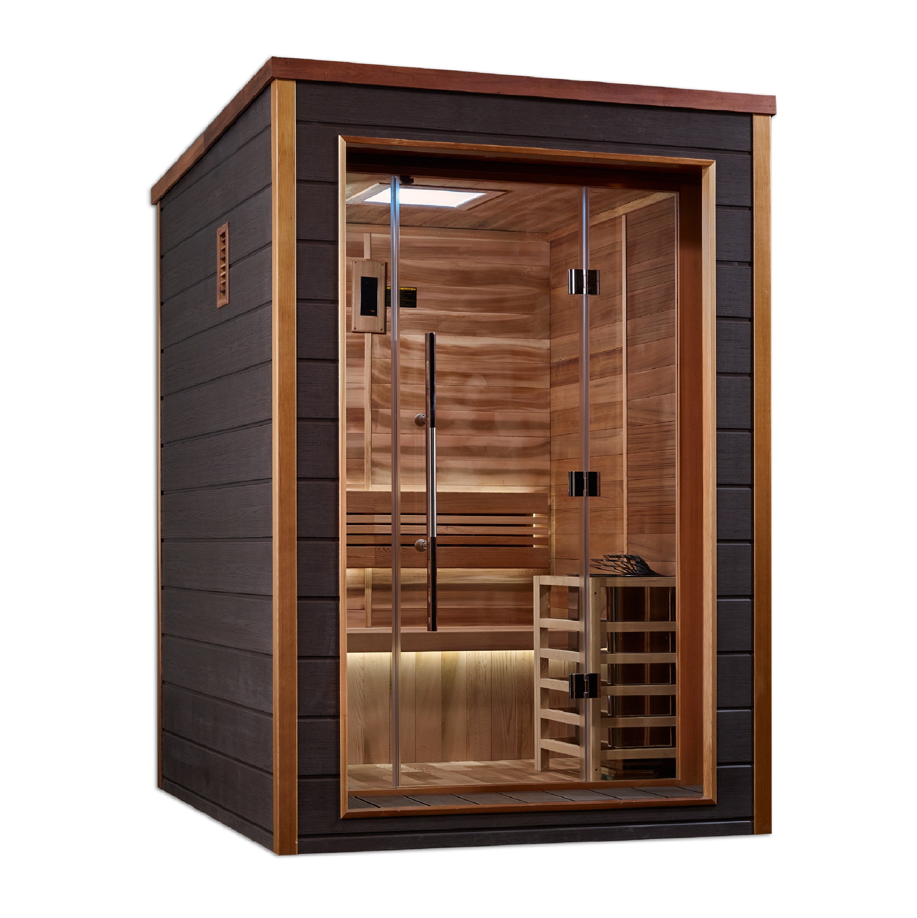 Spacious and Luxurious 2 Person Outdoor Sauna GDI-8202-01