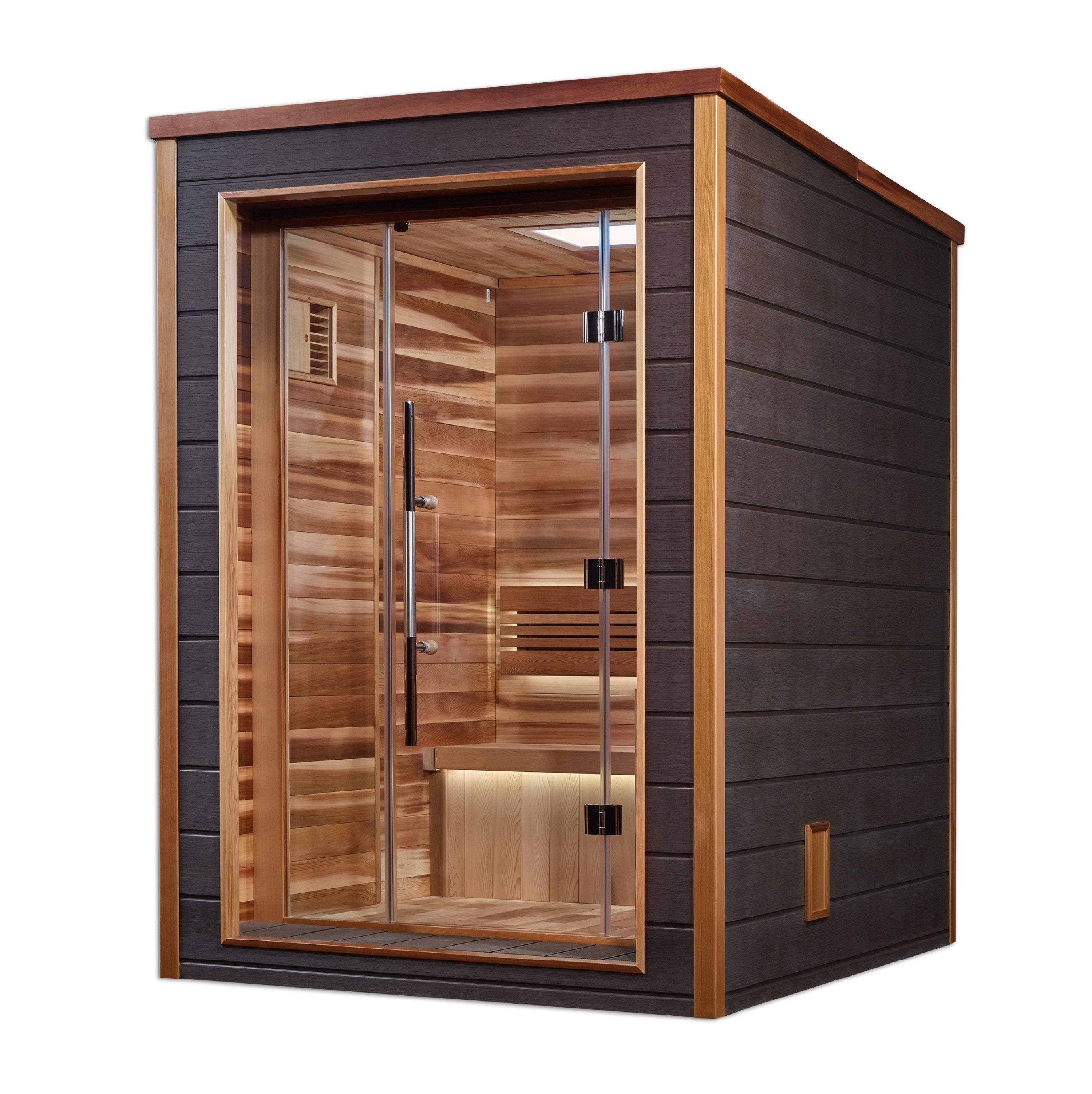 Experience the Relaxation of Golden Designs Narvik 2 Person Sauna