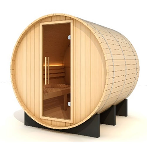 Golden Designs Klosters 6 Person Traditional Barrel Sauna