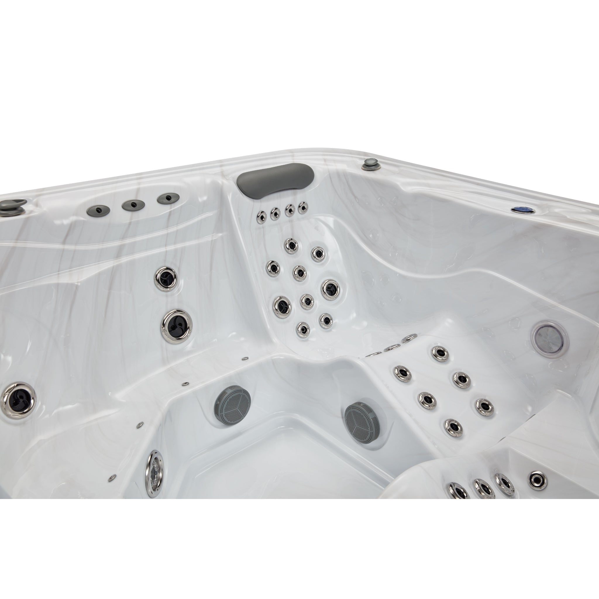 Infinity 5-Person 77 Jet Dual Lounger hot Tub with Bluetooth