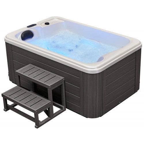 Relaxing and luxurious Cashmere 2 person hot tub spa with 15 jet lounger LS-790