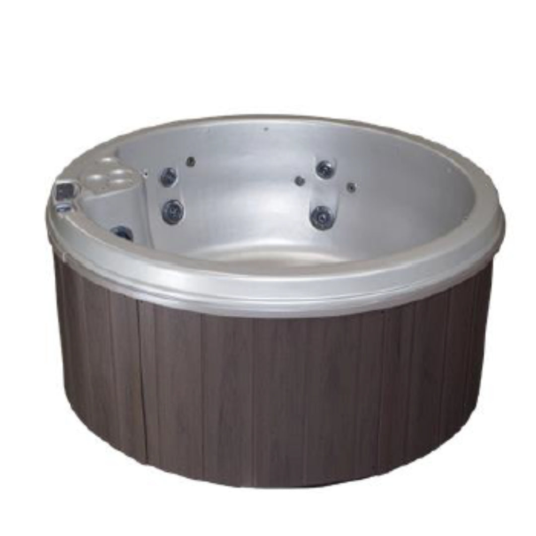 Relaxing and luxurious 102 PNP 5-person round hot tub spa by Cyanna Valley