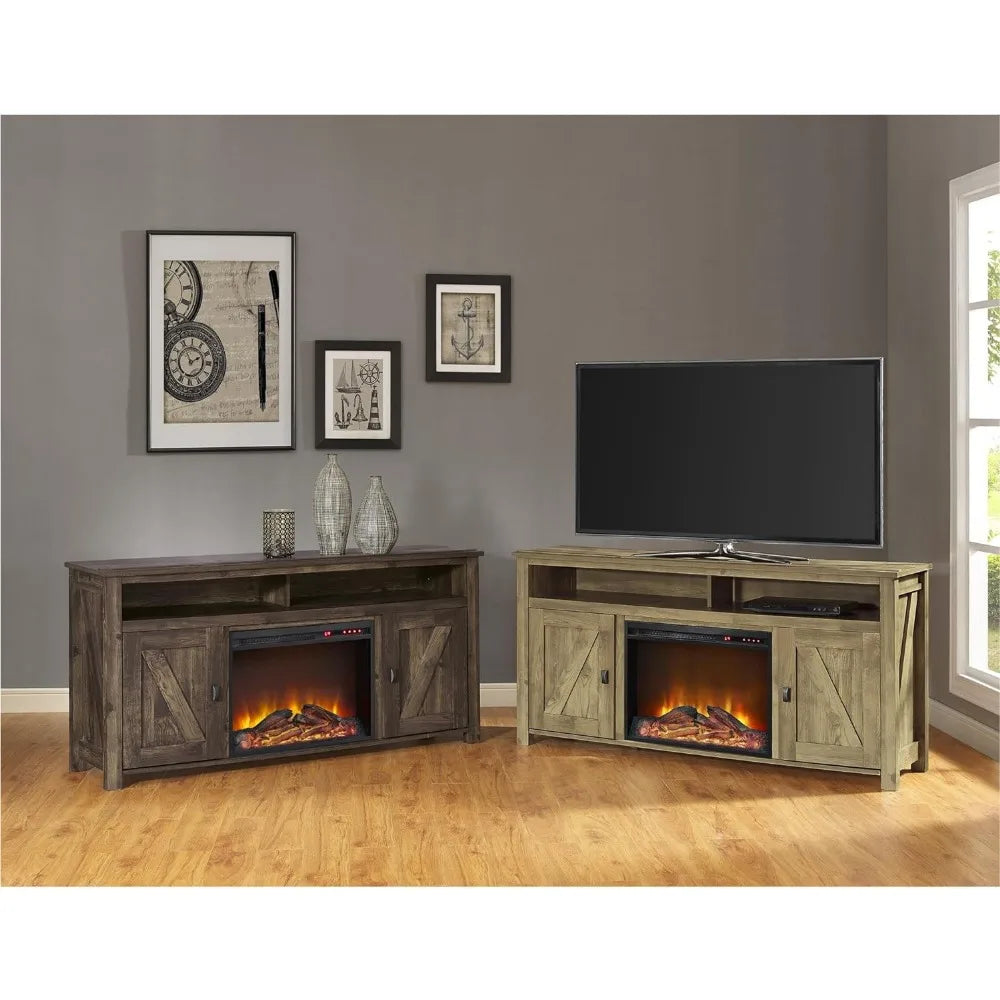 Electric Fireplace with TV Stand – 60 Inches