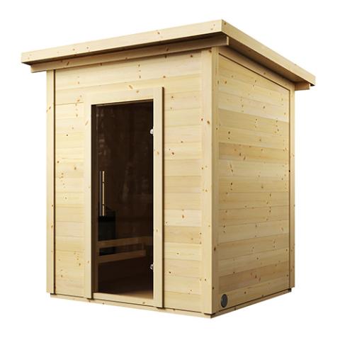 SaunaLife Model G2 Outdoor Sauna for 4 Person