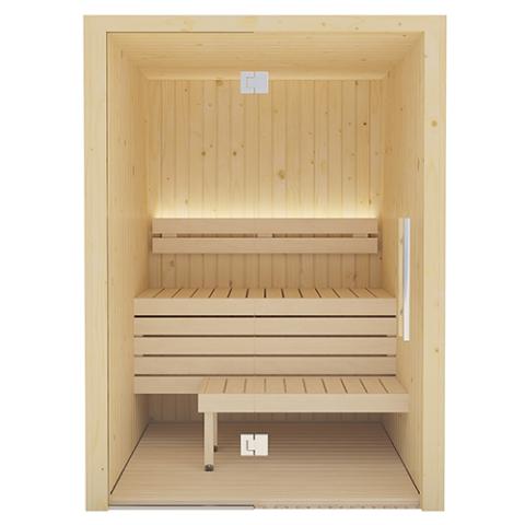 SaunaLife Model X2 XPERIENCE Series Indoor Sauna DIY Kit with LED Light System, perfect for creating a relaxing, spa-like experience in the comfort of your own home