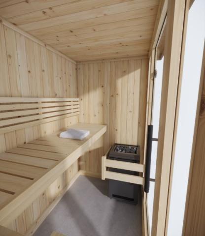  Full spectrum infrared heaters for efficient and effective sauna sessions