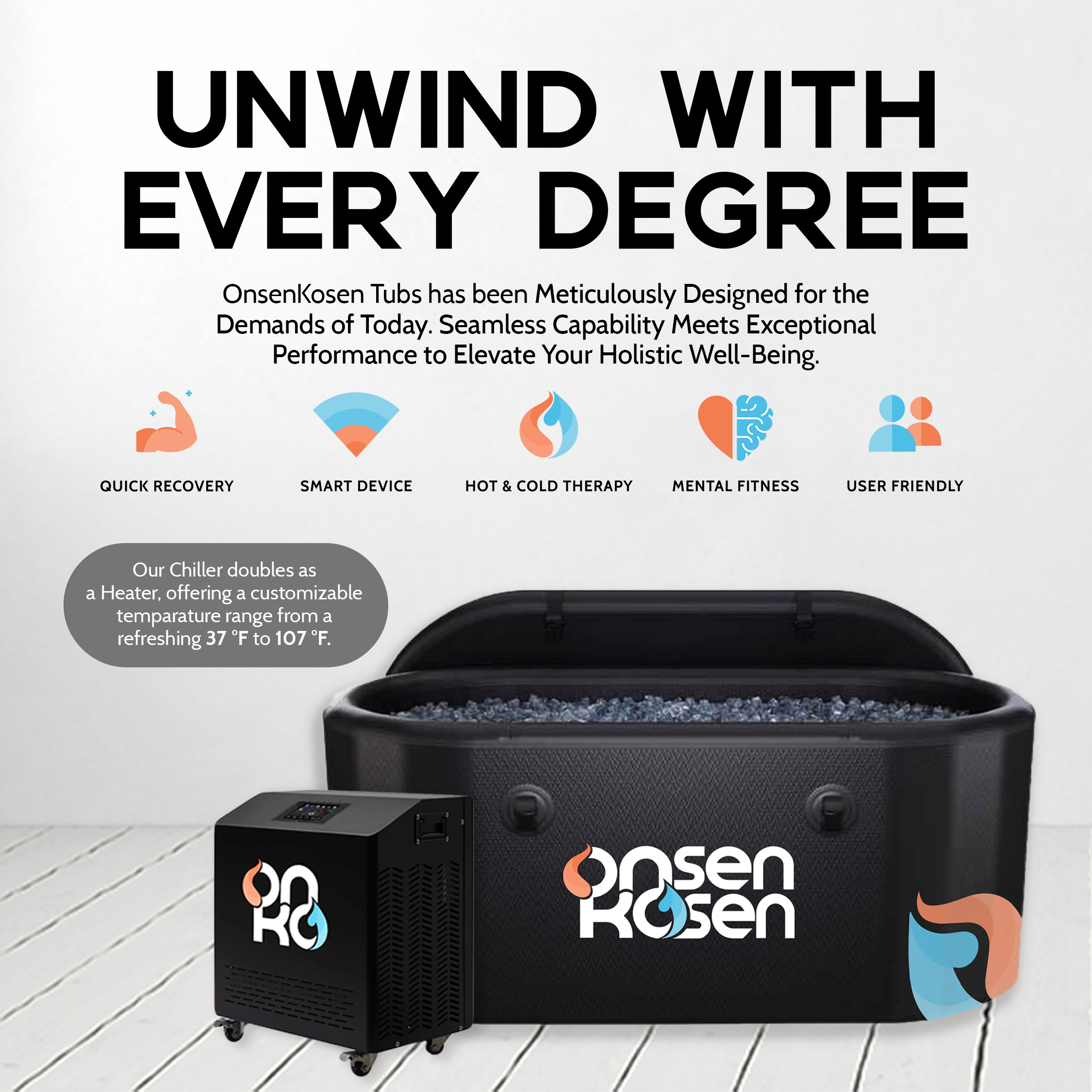 OnsenKosen Dogo 1 Person Therapy Tub